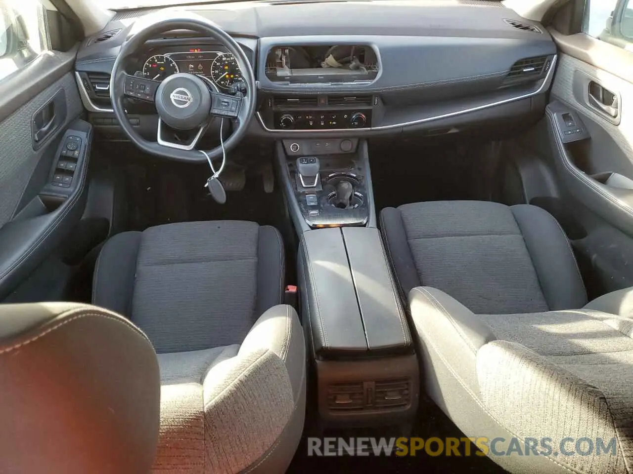 8 fotografías del automóvil dañado 5N1AT3AA5MC728496 NISSAN ROGUE 2021