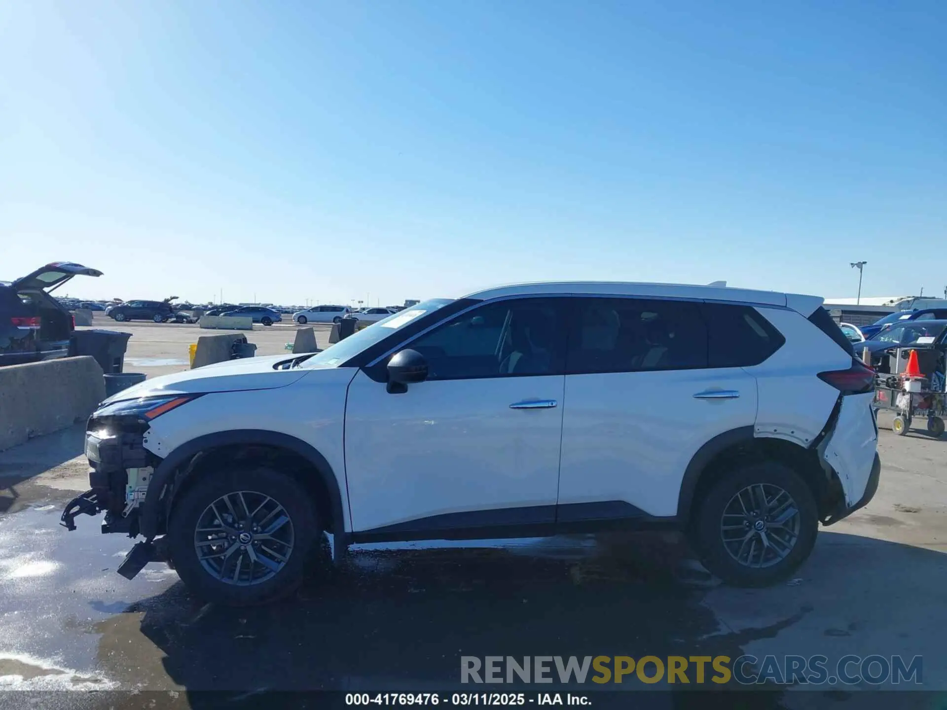 15 fotografías del automóvil dañado 5N1AT3AA5MC828775 NISSAN ROGUE 2021