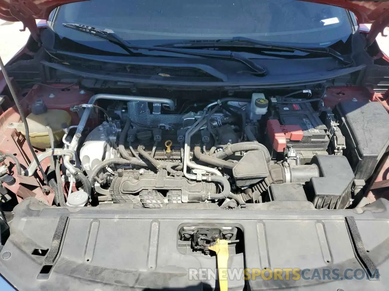 12 fotografías del automóvil dañado 5N1AT3AA6MC820474 NISSAN ROGUE 2021