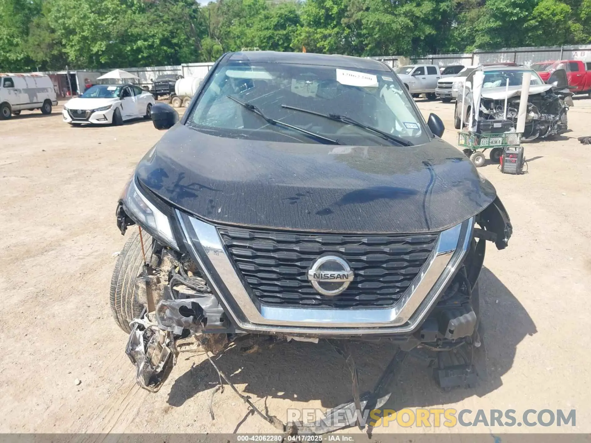 13 fotografías del automóvil dañado 5N1AT3AA8MC679939 NISSAN ROGUE 2021