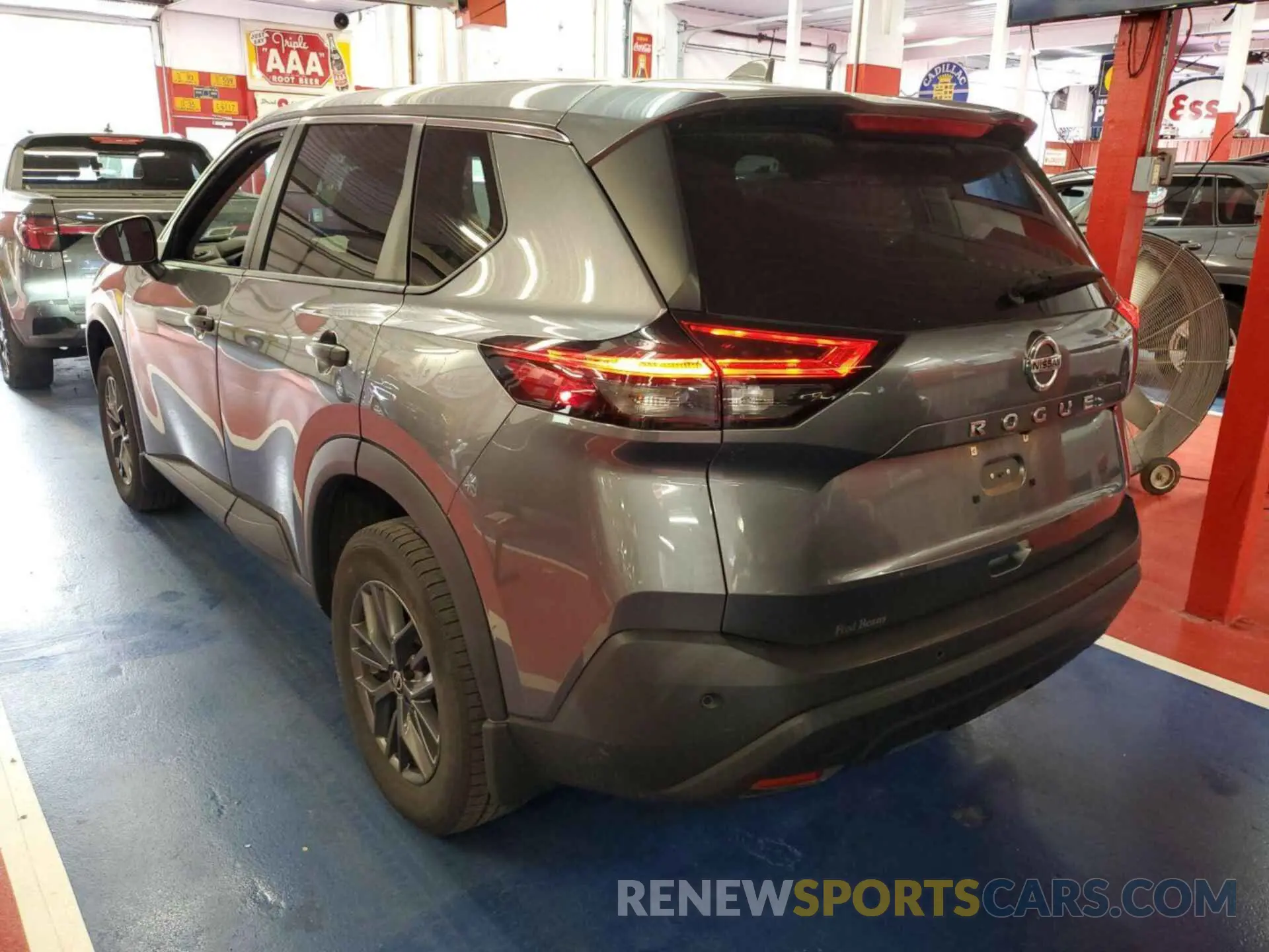 4 fotografías del automóvil dañado 5N1AT3AA8MC684641 NISSAN ROGUE 2021