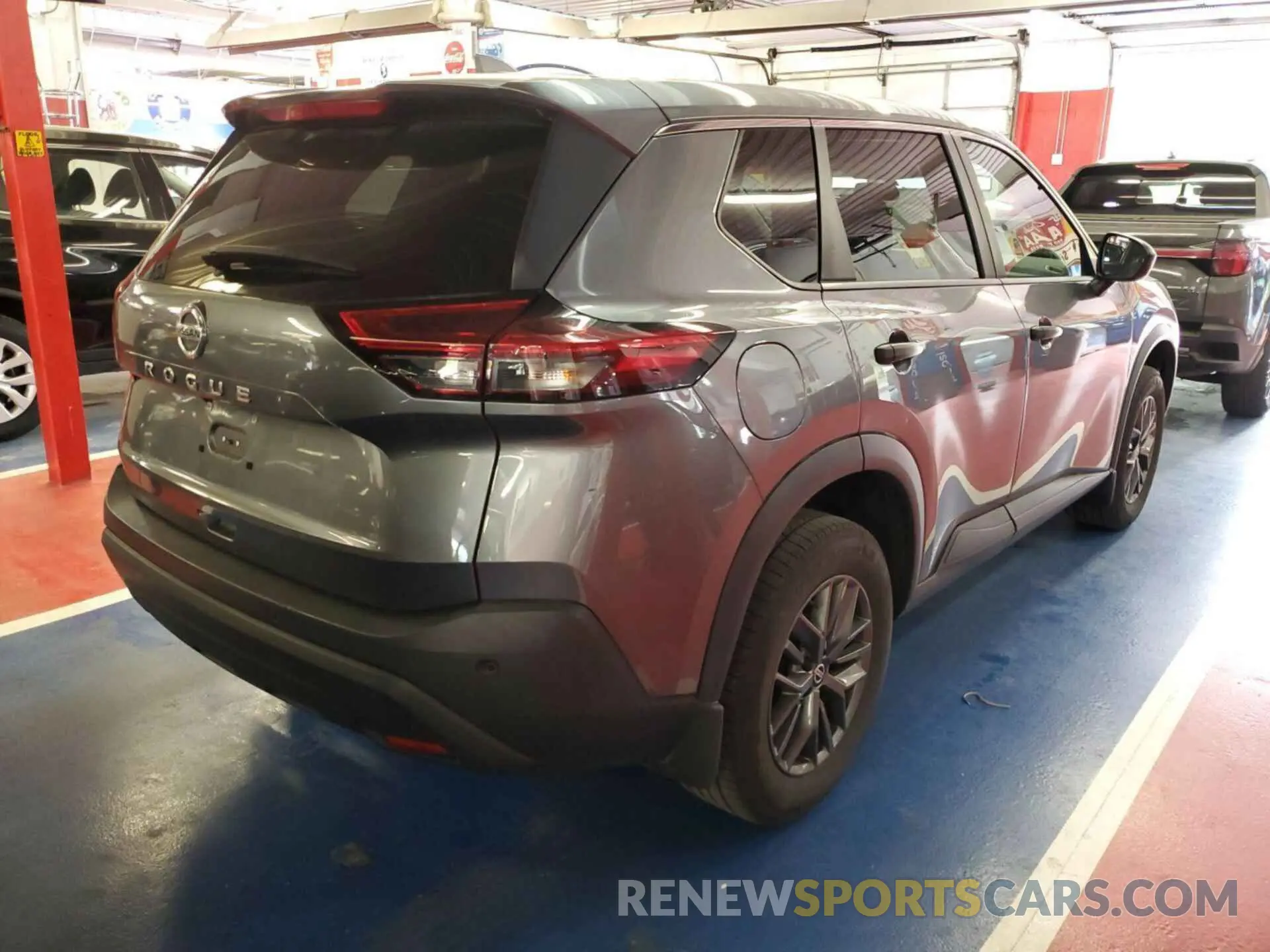 5 fotografías del automóvil dañado 5N1AT3AA8MC684641 NISSAN ROGUE 2021