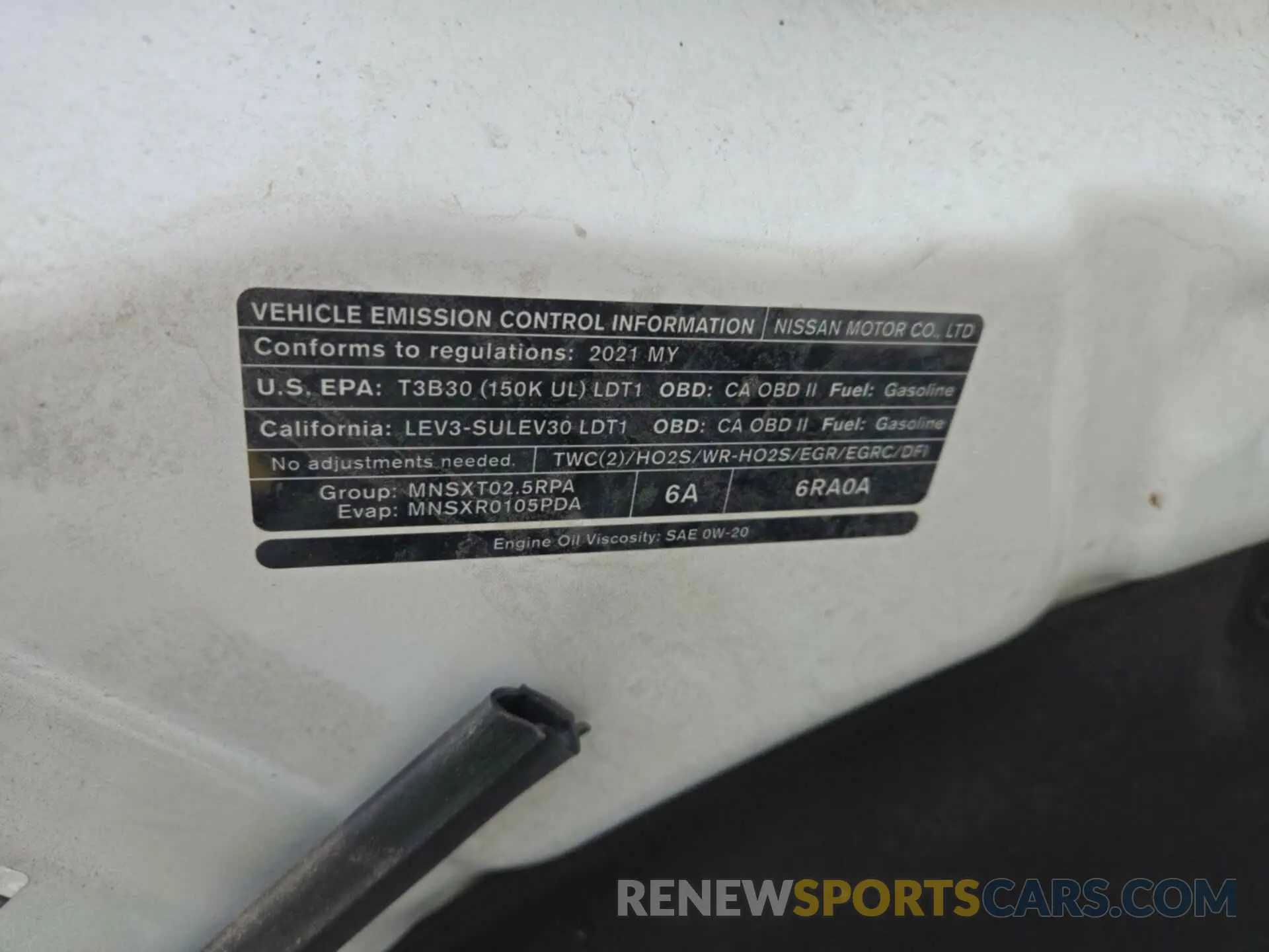 9 fotografías del automóvil dañado 5N1AT3AA8MC736821 NISSAN ROGUE 2021