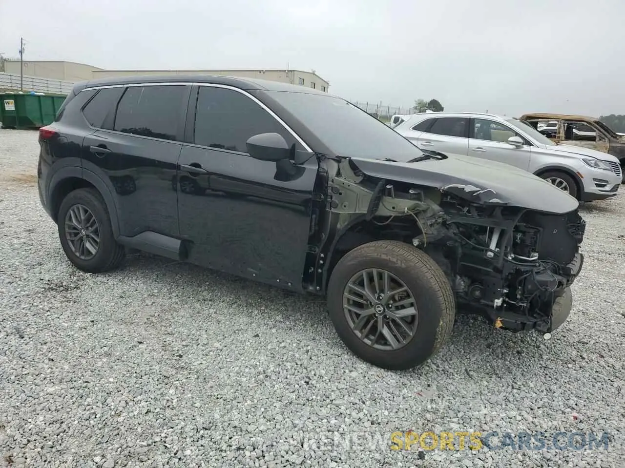 4 fotografías del automóvil dañado 5N1AT3AA8MC762366 NISSAN ROGUE 2021