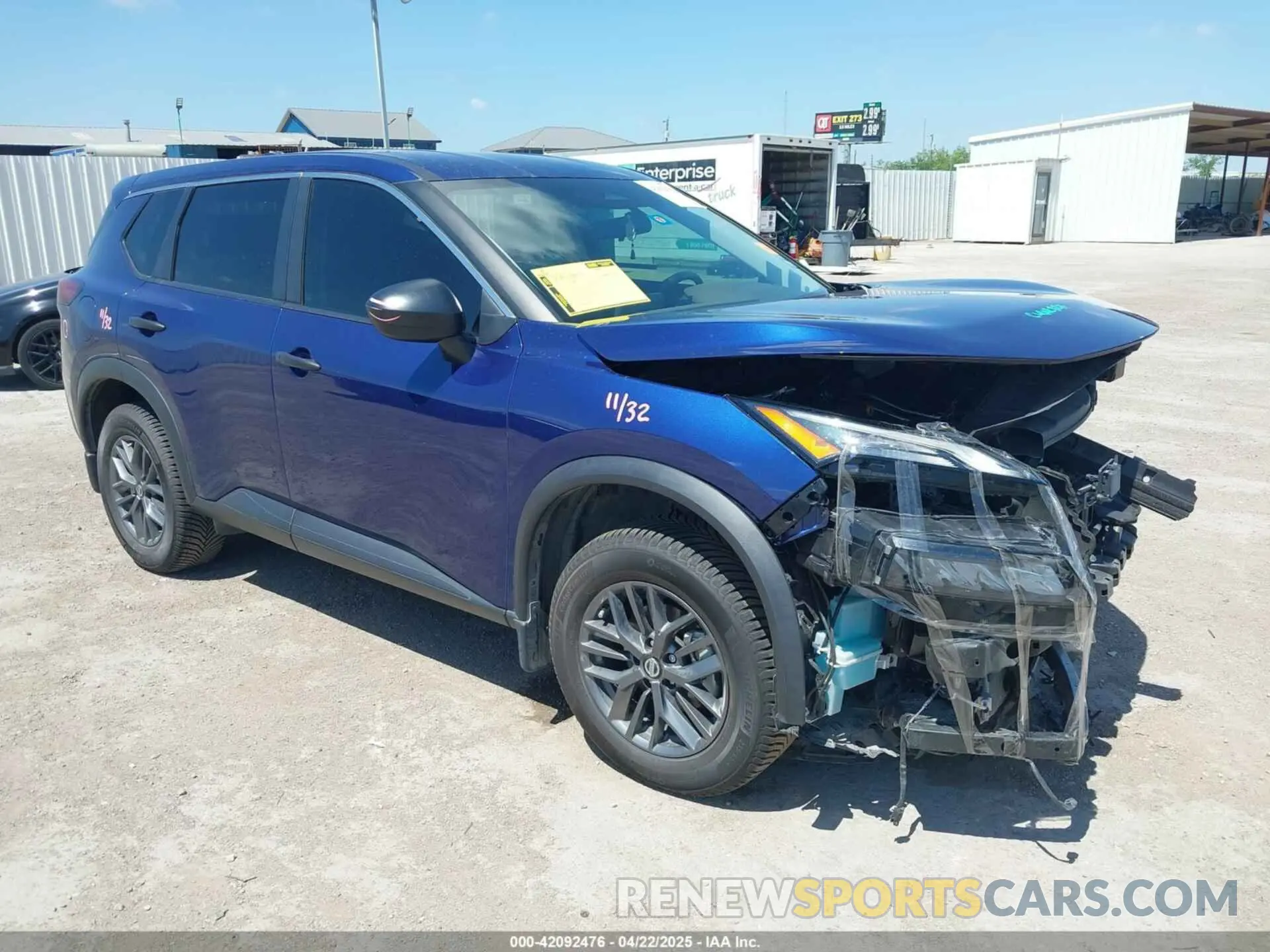1 fotografías del automóvil dañado 5N1AT3AA9MC683594 NISSAN ROGUE 2021