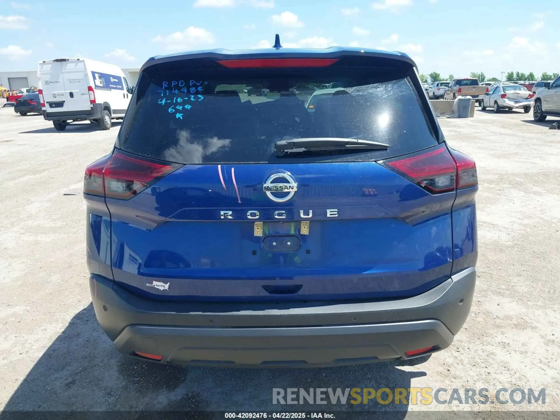 17 fotografías del automóvil dañado 5N1AT3AA9MC683594 NISSAN ROGUE 2021