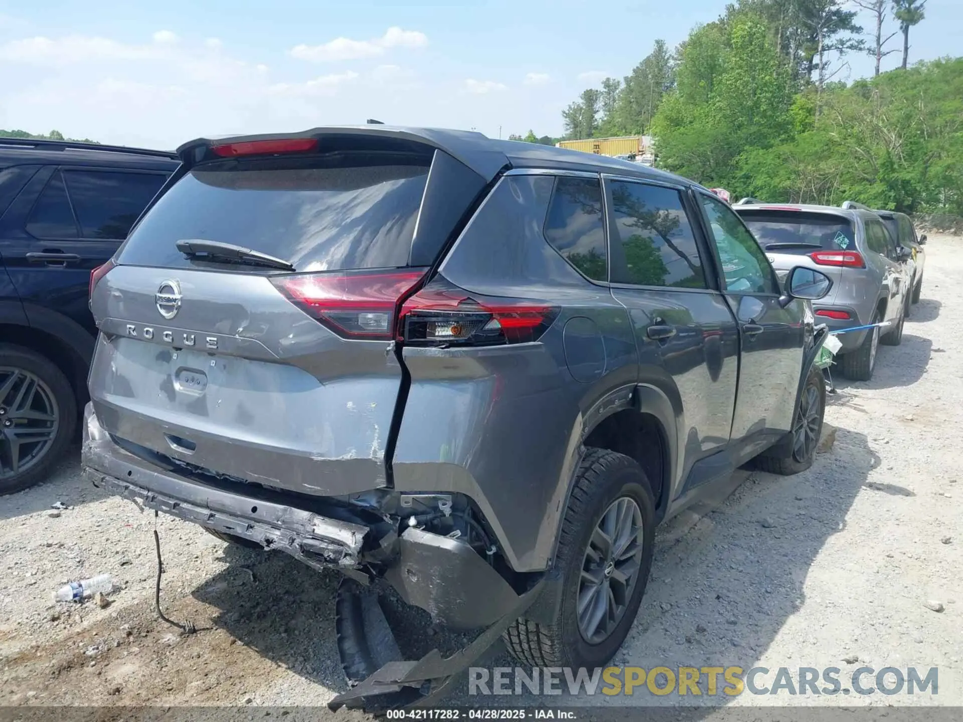 4 fotografías del automóvil dañado 5N1AT3AAXMC801894 NISSAN ROGUE 2021