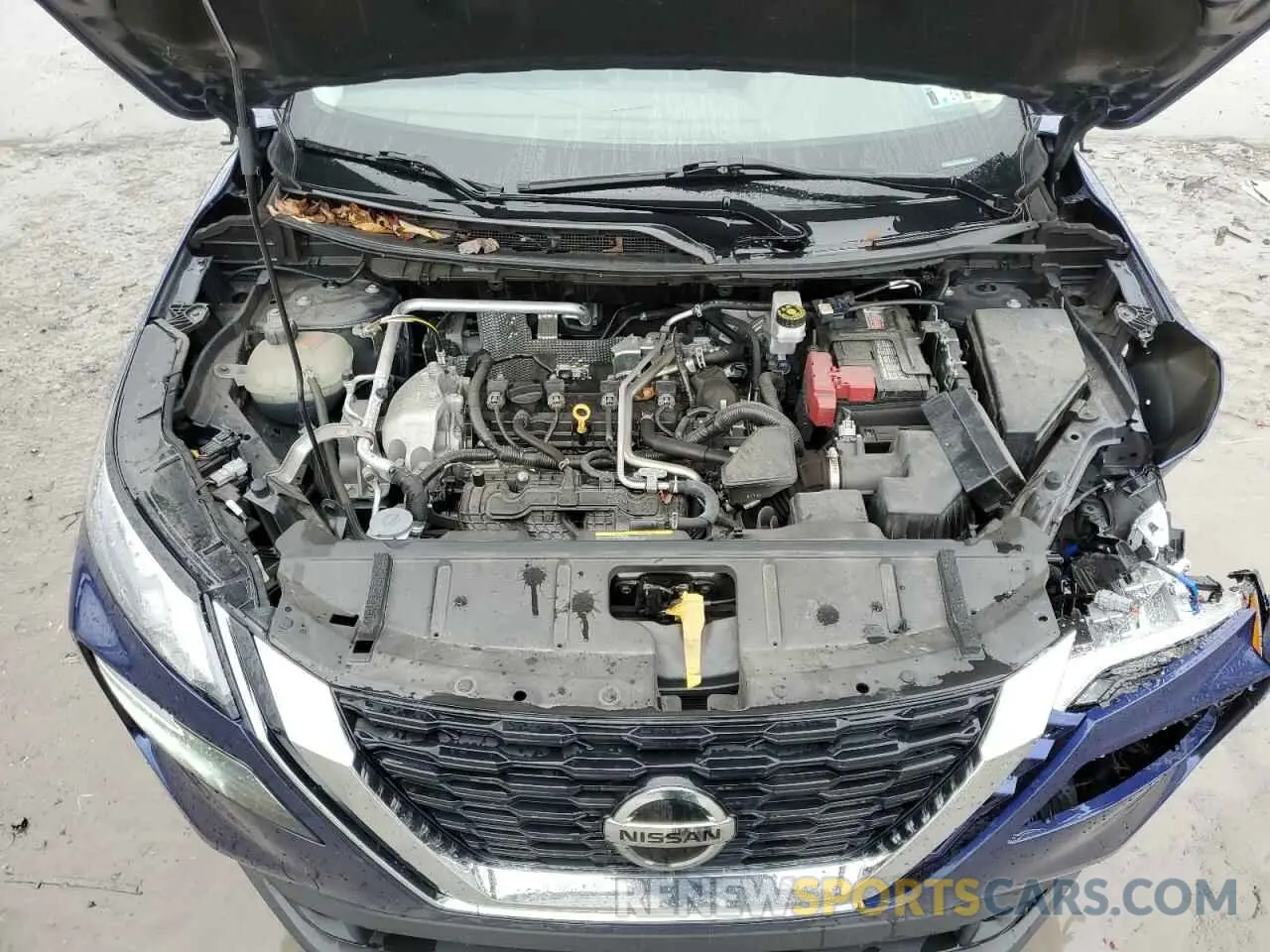 12 fotografías del automóvil dañado 5N1AT3AB0MC692189 NISSAN ROGUE 2021