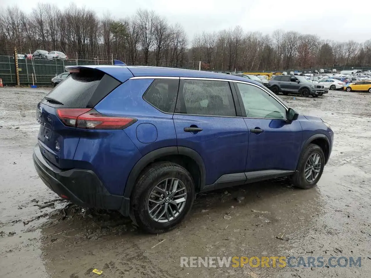 3 fotografías del automóvil dañado 5N1AT3AB0MC692189 NISSAN ROGUE 2021