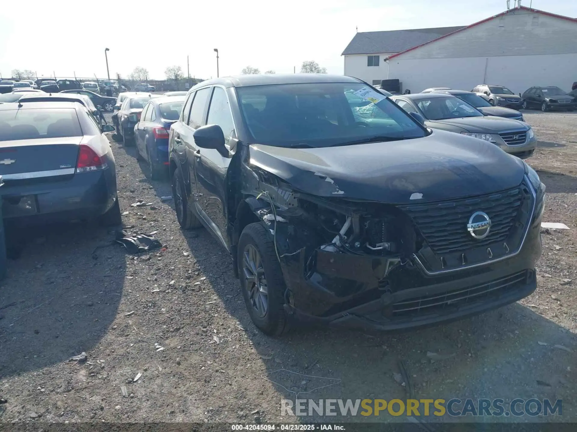 6 fotografías del automóvil dañado 5N1AT3AB0MC692340 NISSAN ROGUE 2021