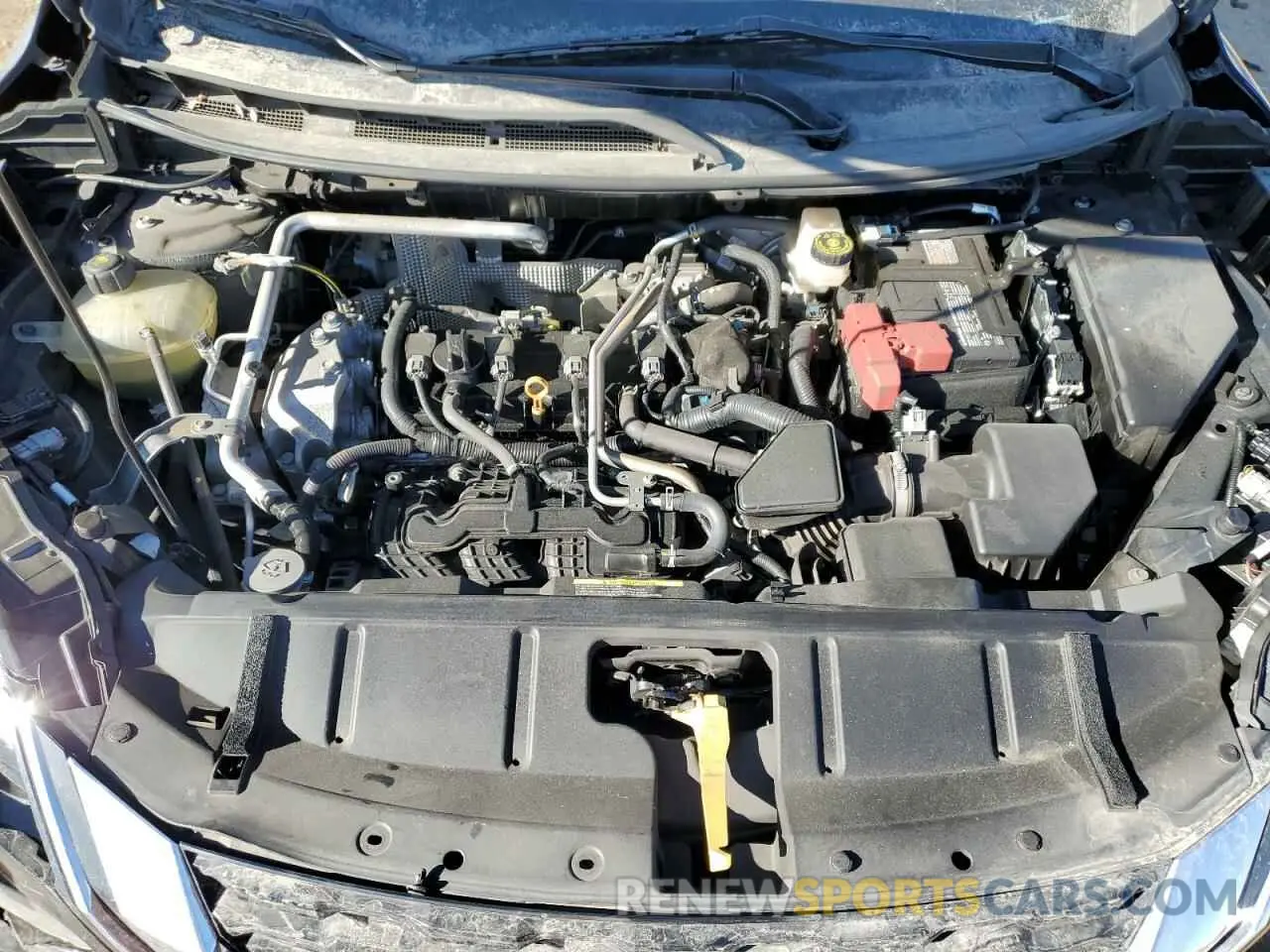 13 fotografías del automóvil dañado 5N1AT3AB1MC837014 NISSAN ROGUE 2021