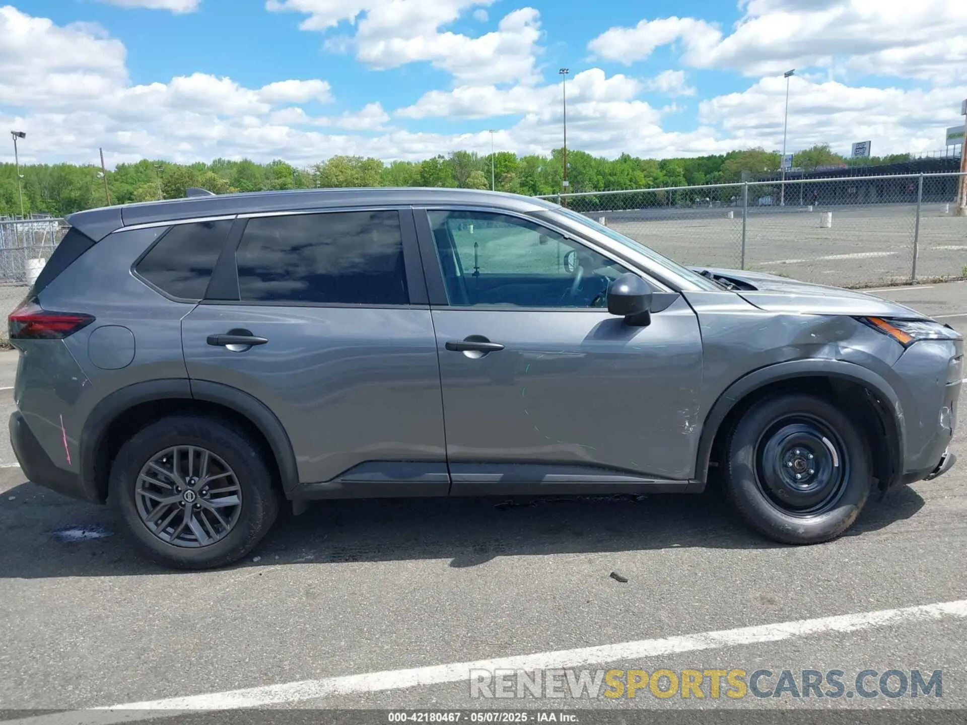 13 fotografías del automóvil dañado 5N1AT3AB2MC688421 NISSAN ROGUE 2021