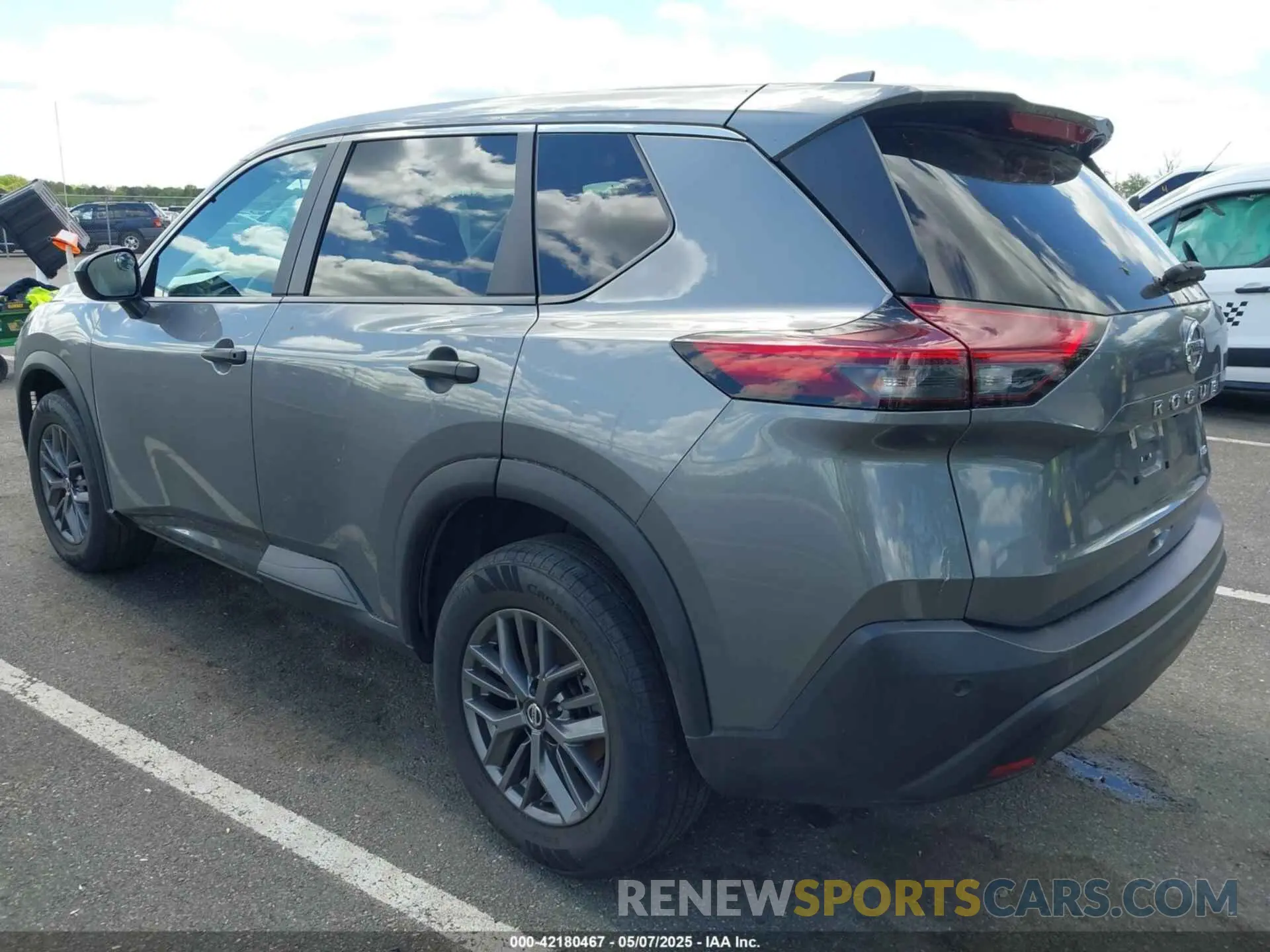 3 fotografías del automóvil dañado 5N1AT3AB2MC688421 NISSAN ROGUE 2021