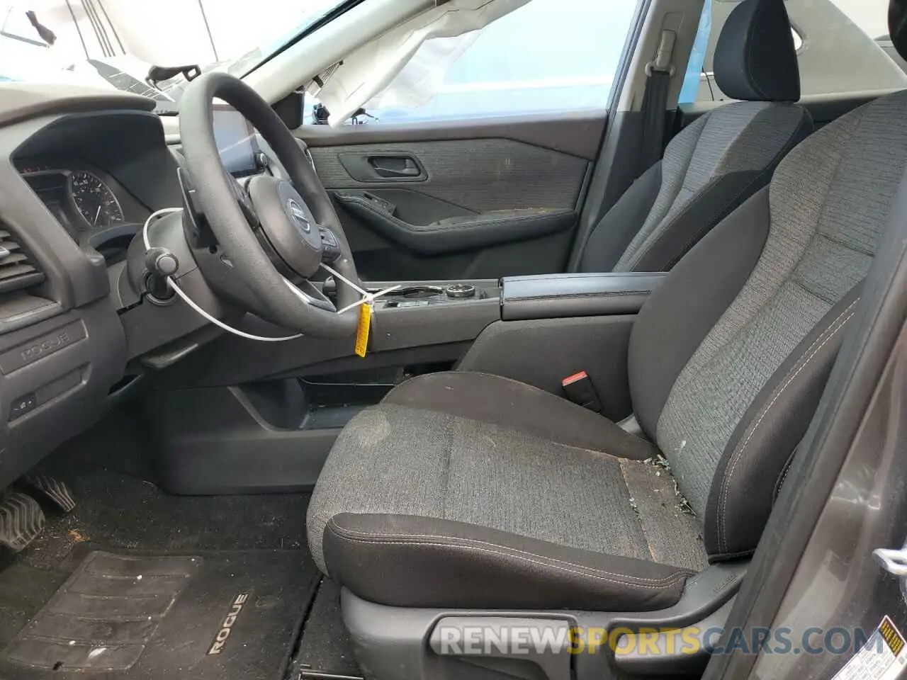 7 fotografías del automóvil dañado 5N1AT3AB2MC841248 NISSAN ROGUE 2021
