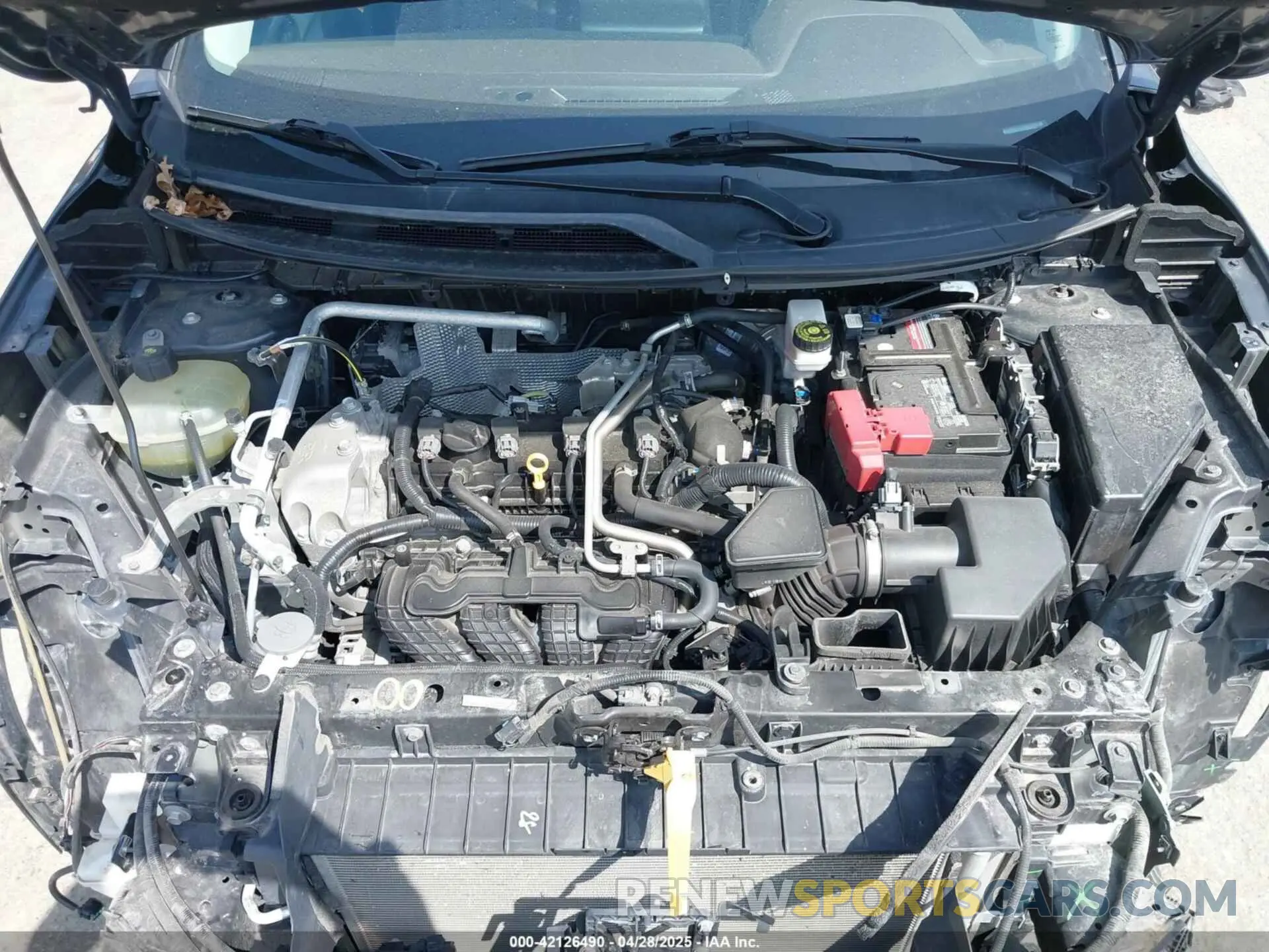 10 fotografías del automóvil dañado 5N1AT3AB3MC767192 NISSAN ROGUE 2021