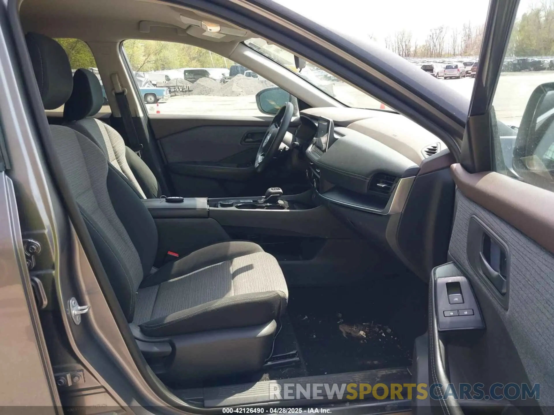 5 fotografías del automóvil dañado 5N1AT3AB3MC767192 NISSAN ROGUE 2021