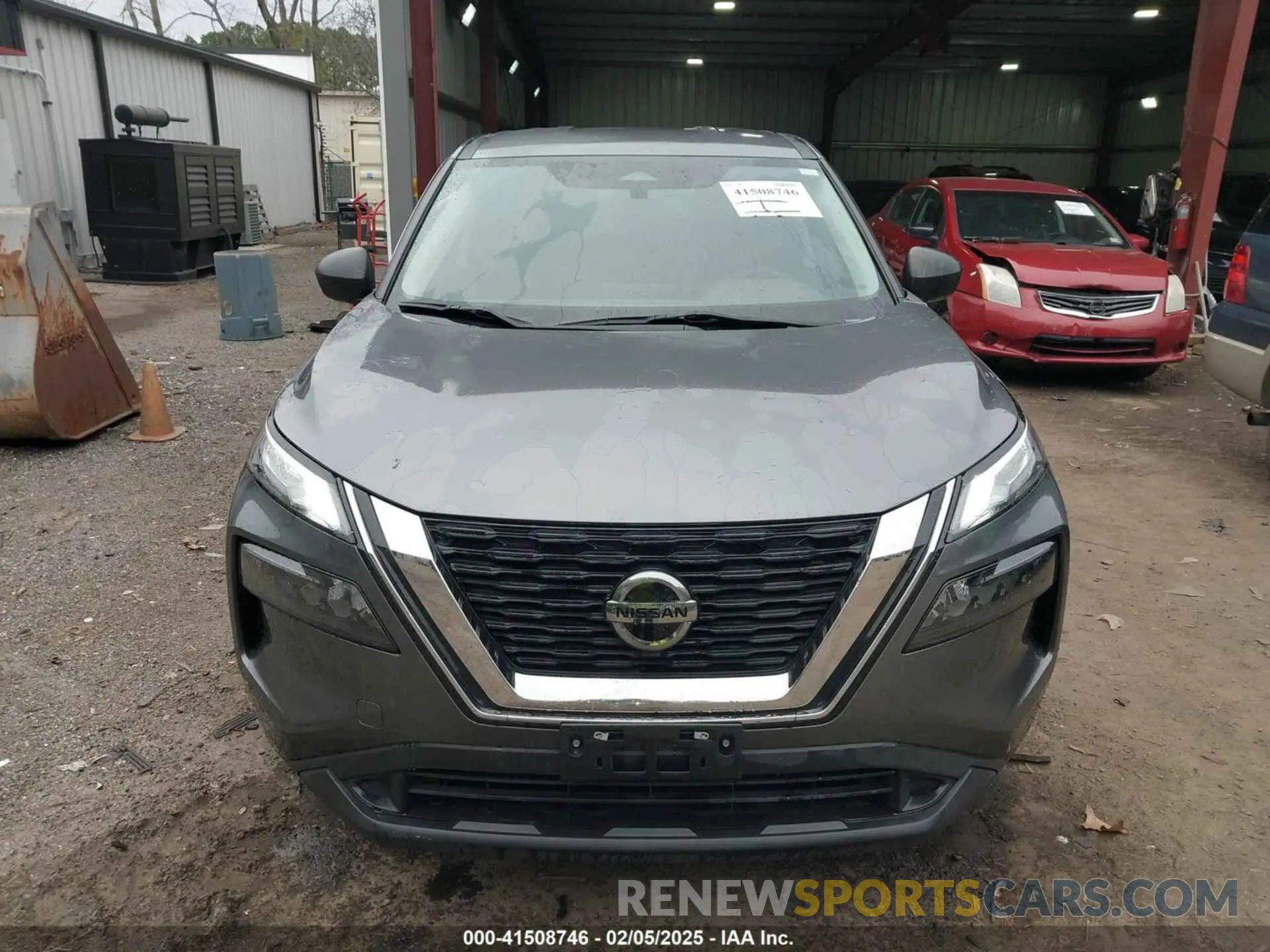 12 fotografías del automóvil dañado 5N1AT3AB4MC691014 NISSAN ROGUE 2021