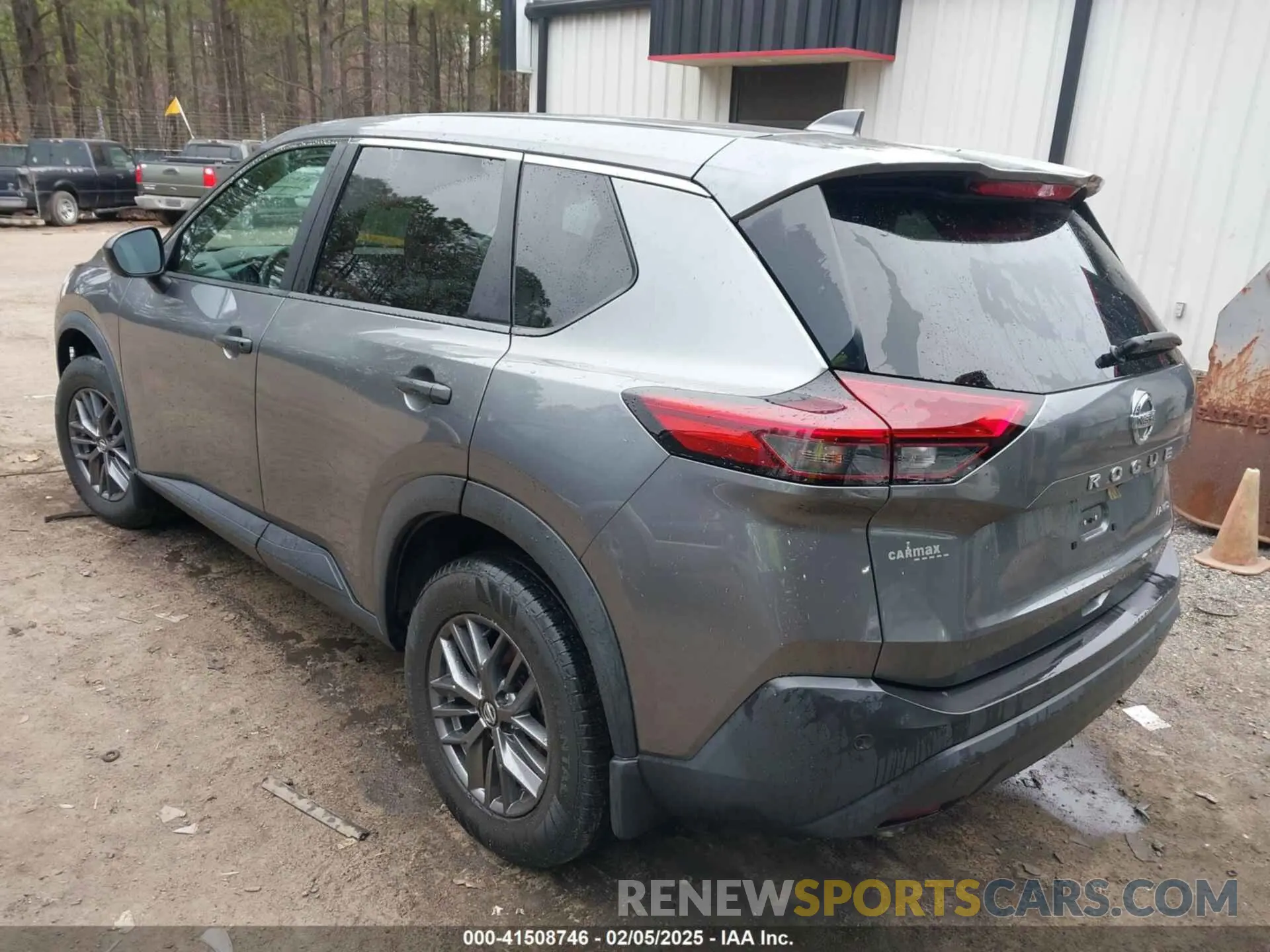 3 fotografías del automóvil dañado 5N1AT3AB4MC691014 NISSAN ROGUE 2021