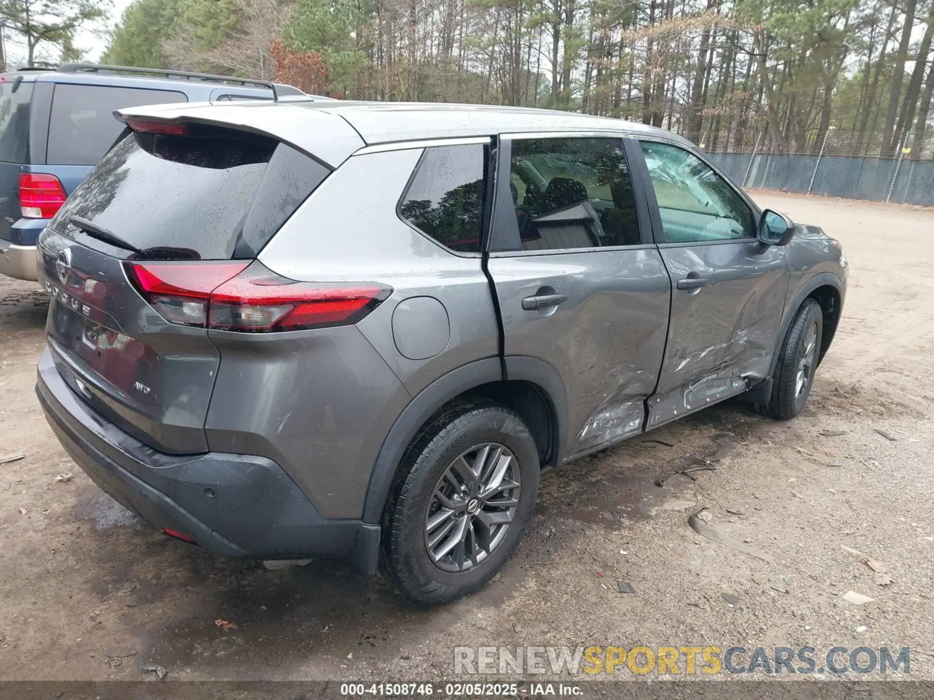 4 fotografías del automóvil dañado 5N1AT3AB4MC691014 NISSAN ROGUE 2021