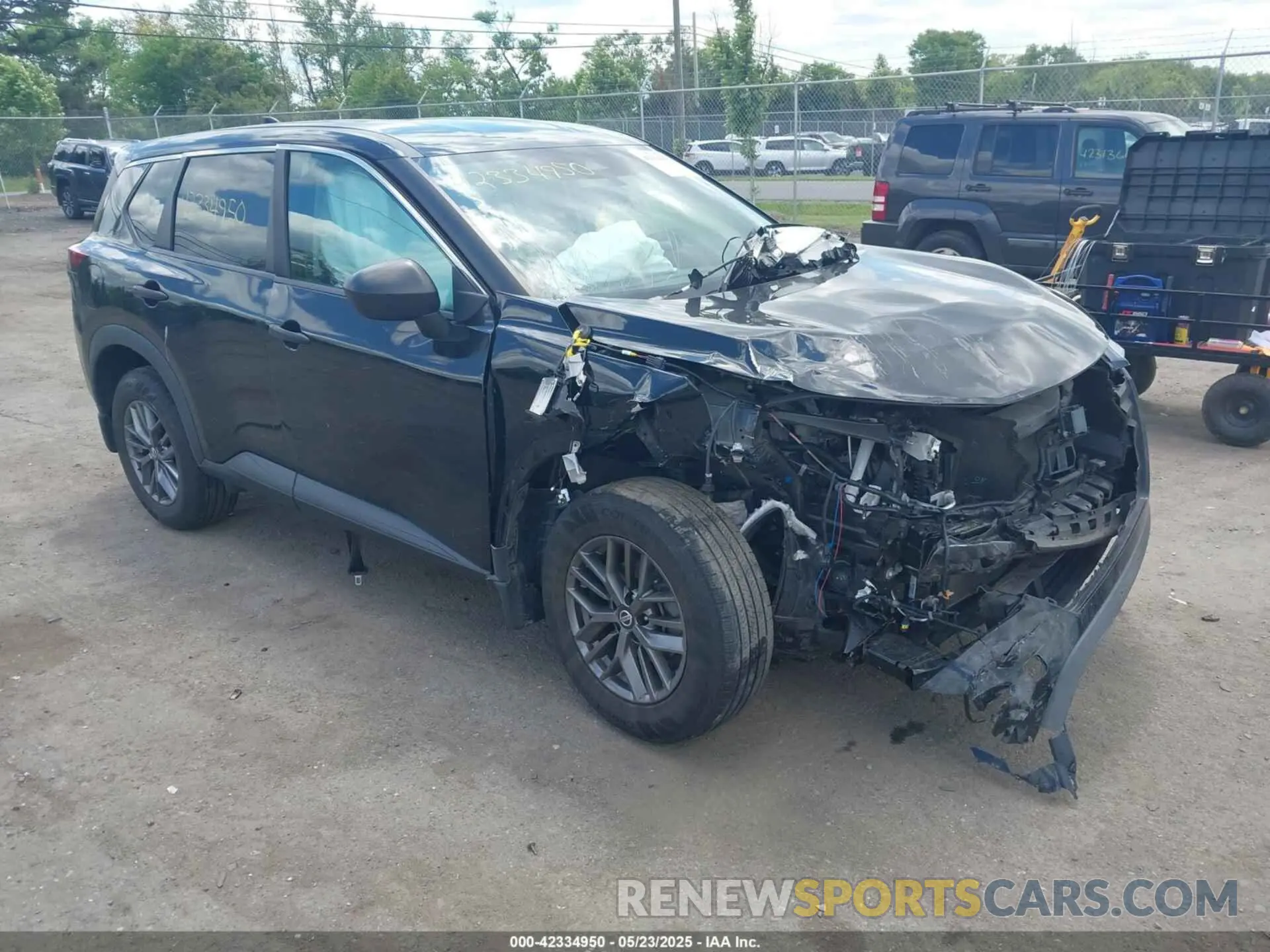 1 fotografías del automóvil dañado 5N1AT3AB4MC847021 NISSAN ROGUE 2021