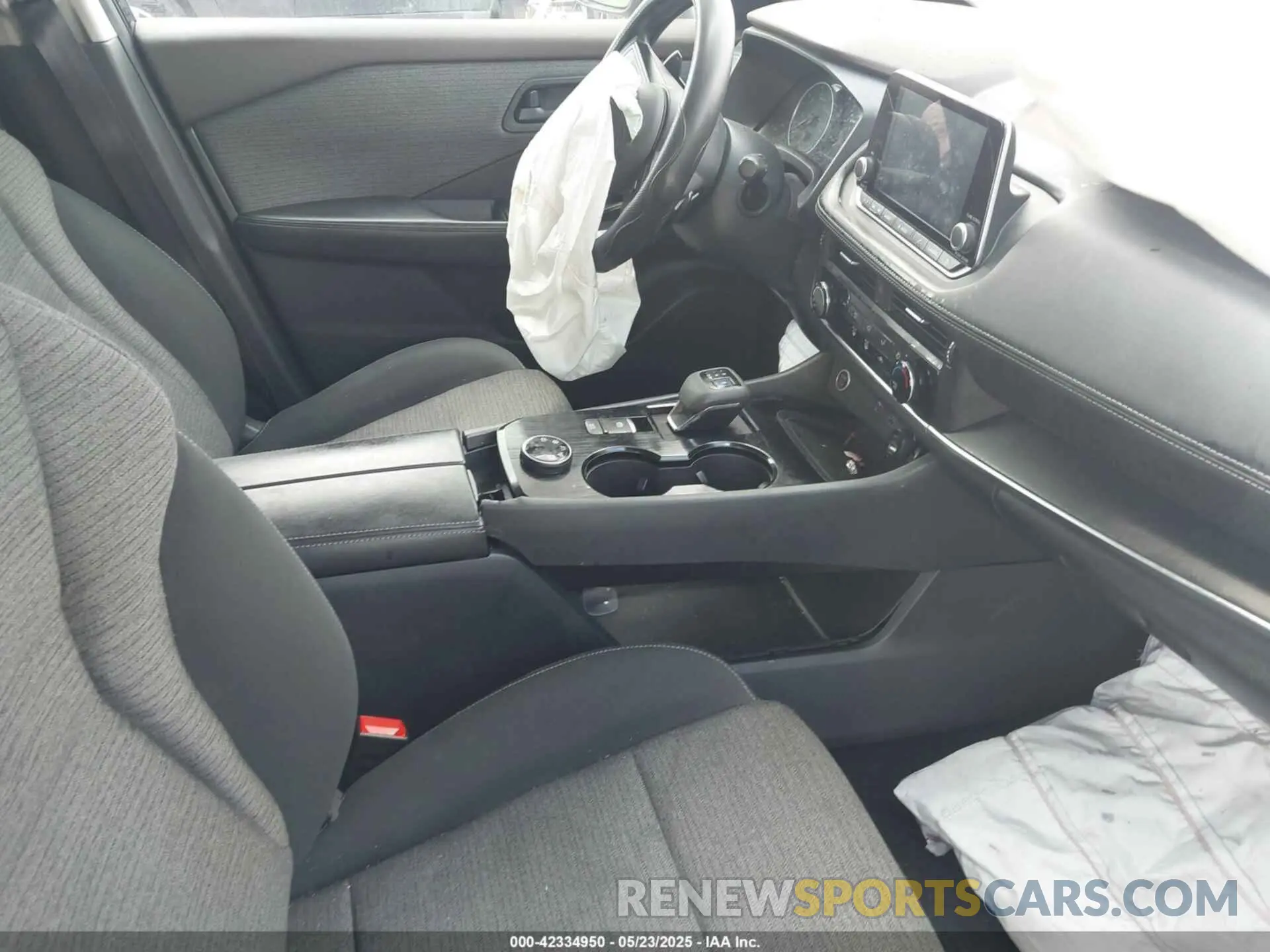 5 fotografías del automóvil dañado 5N1AT3AB4MC847021 NISSAN ROGUE 2021