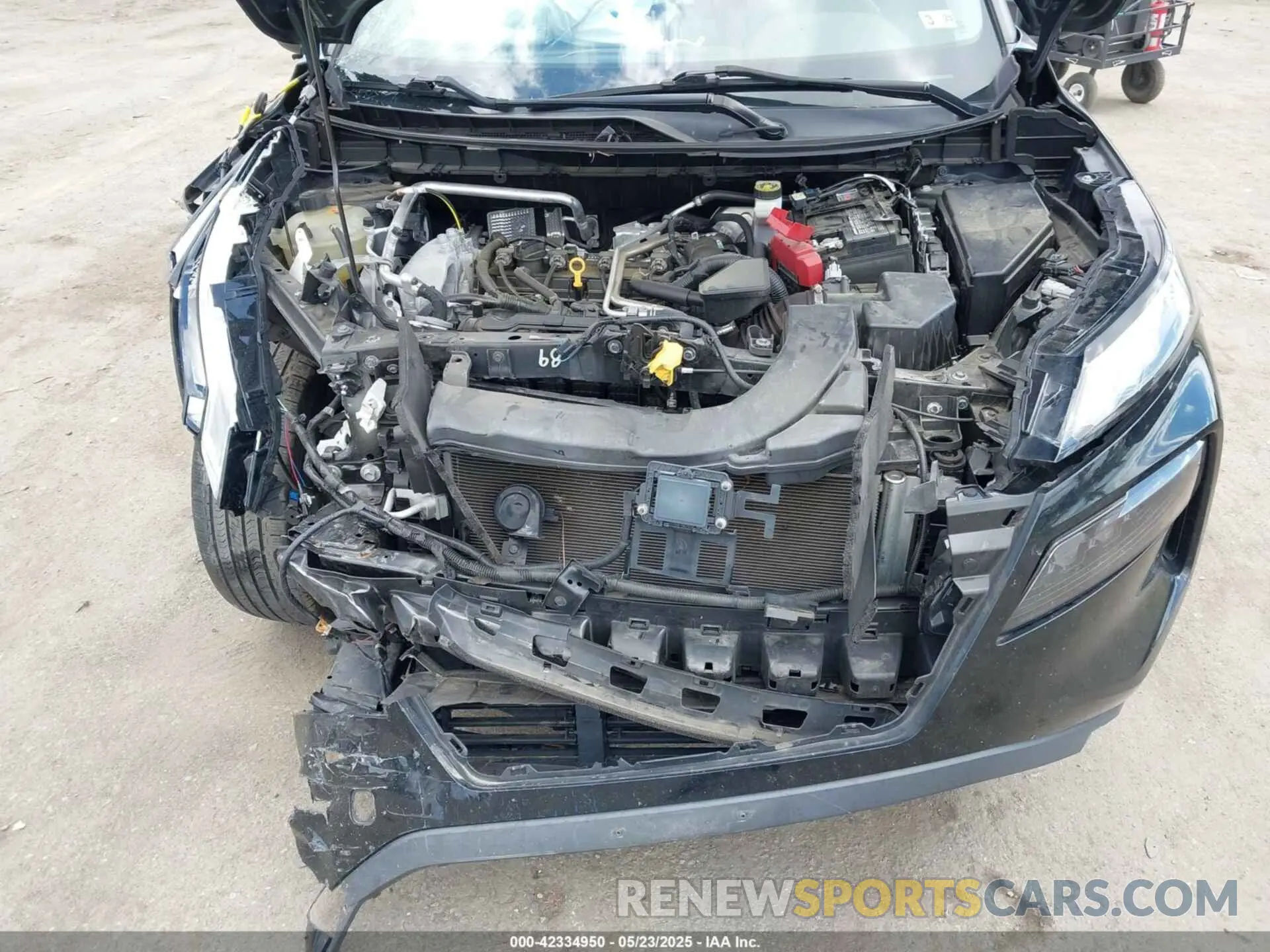 6 fotografías del automóvil dañado 5N1AT3AB4MC847021 NISSAN ROGUE 2021