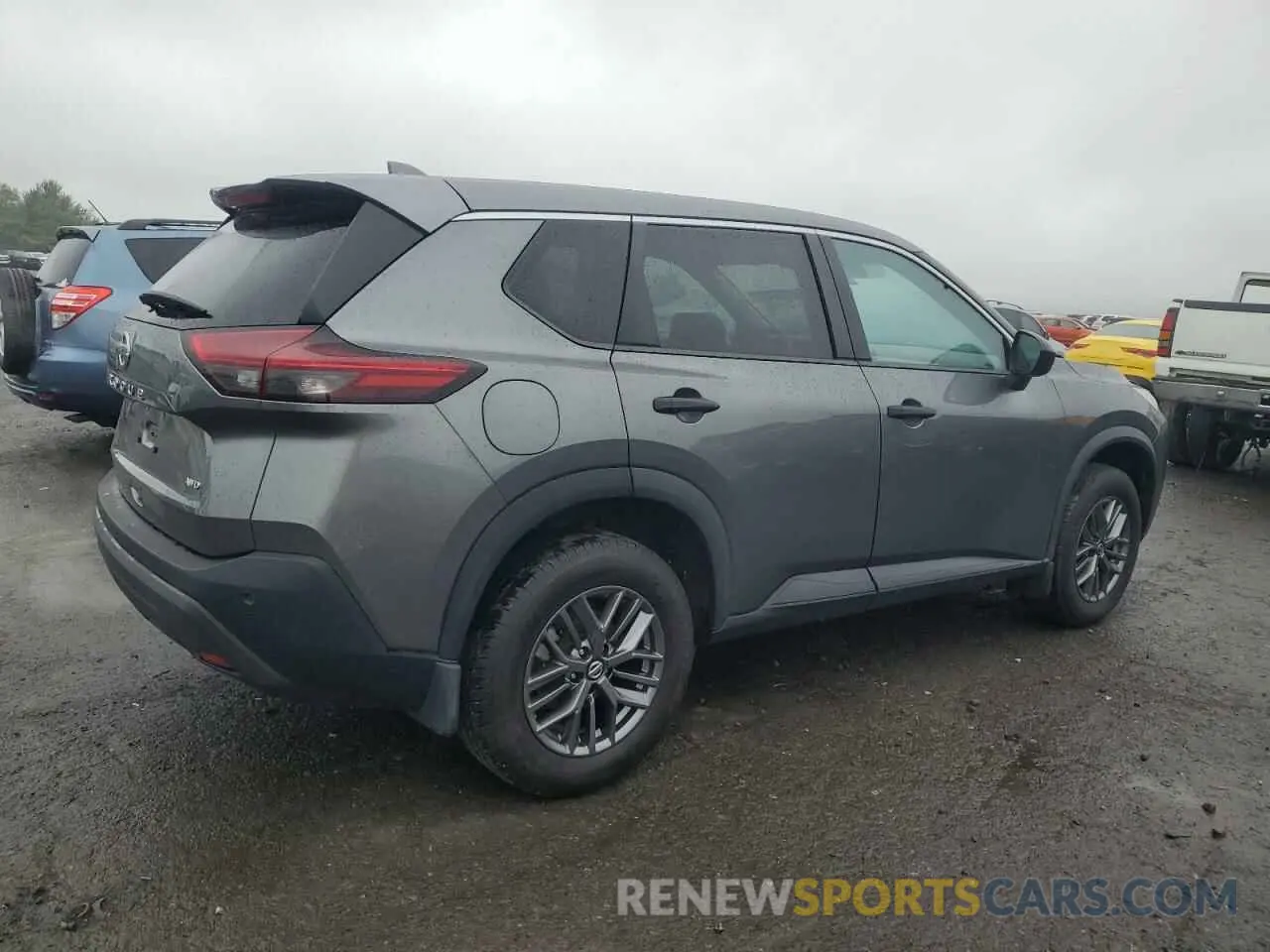 3 fotografías del automóvil dañado 5N1AT3AB5MC825948 NISSAN ROGUE 2021