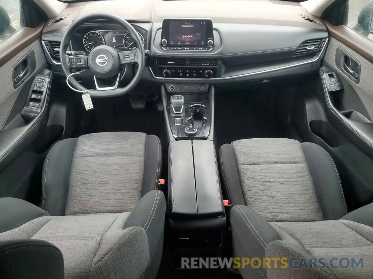 8 fotografías del automóvil dañado 5N1AT3AB5MC825948 NISSAN ROGUE 2021