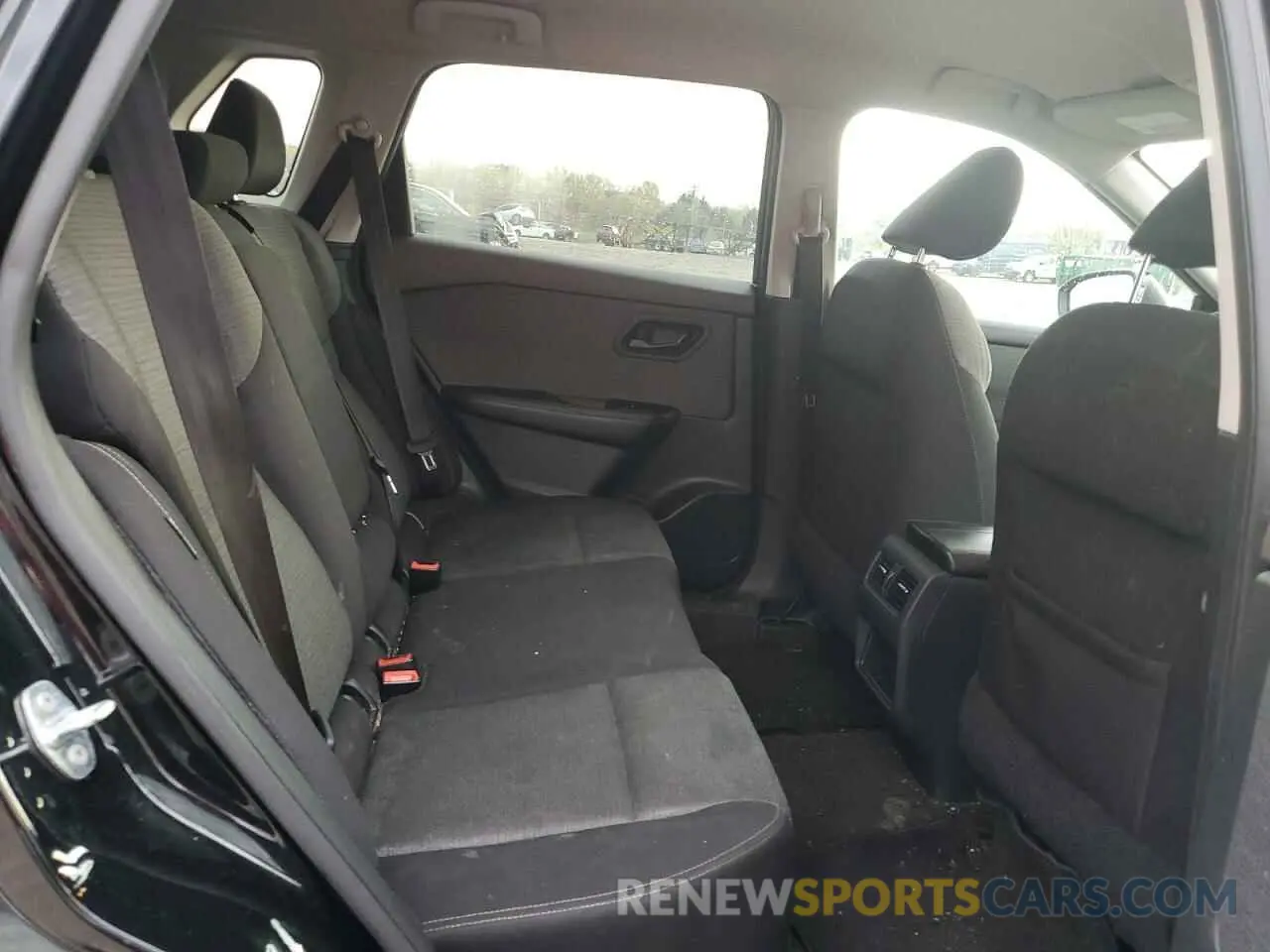 11 fotografías del automóvil dañado 5N1AT3AB5MC841650 NISSAN ROGUE 2021