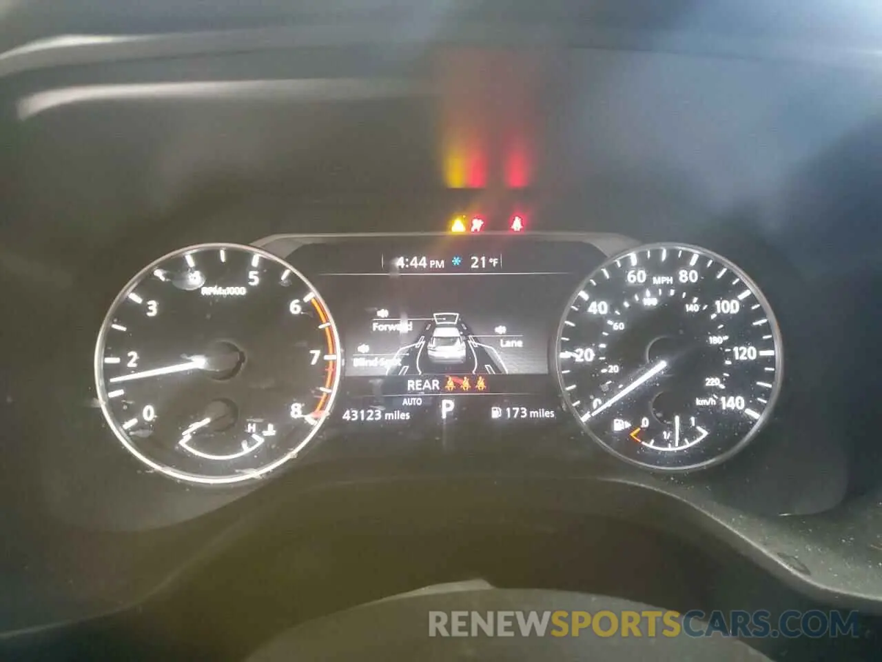 9 fotografías del automóvil dañado 5N1AT3AB5MC847092 NISSAN ROGUE 2021