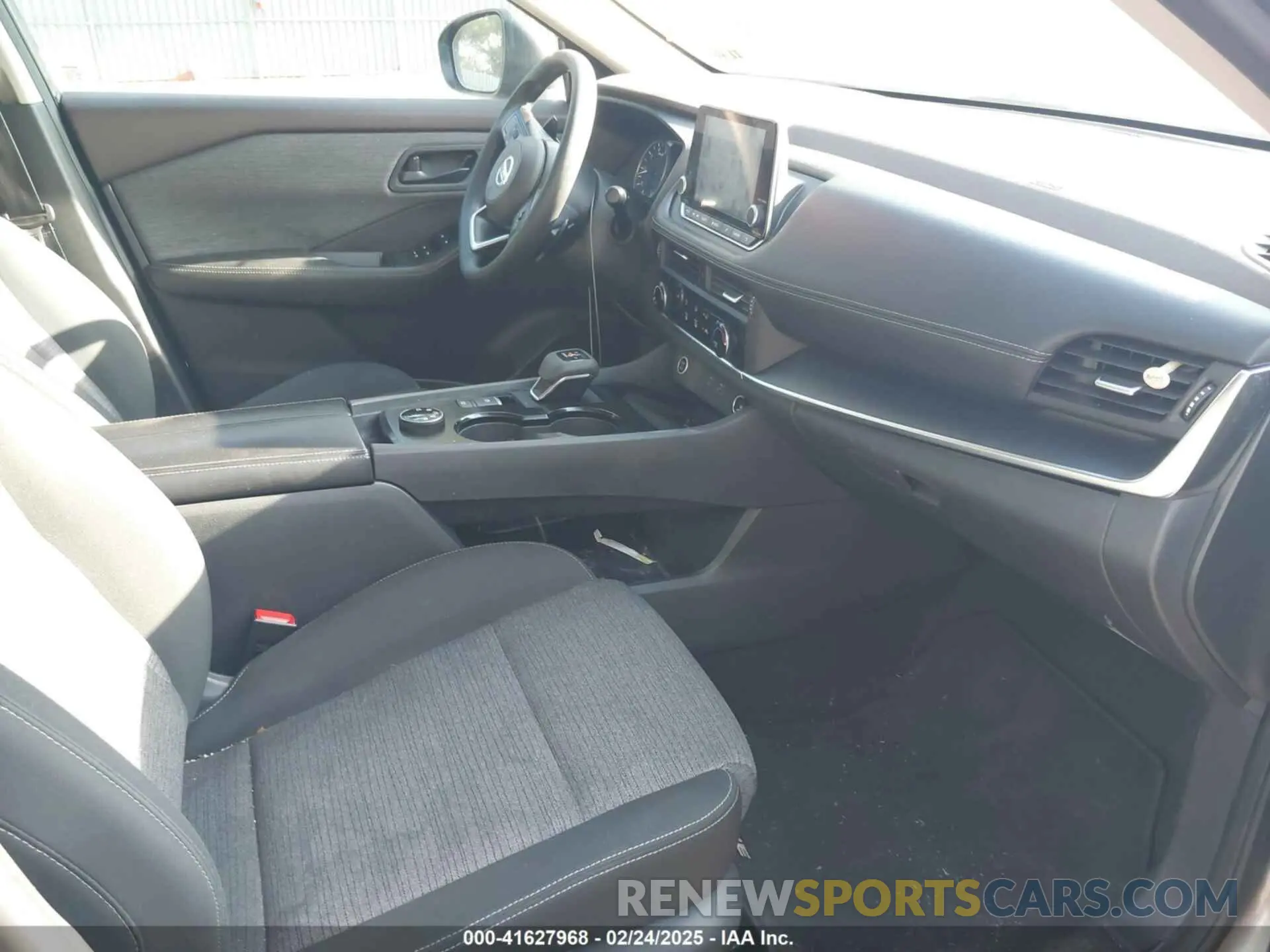 5 fotografías del automóvil dañado 5N1AT3AB7MC786537 NISSAN ROGUE 2021