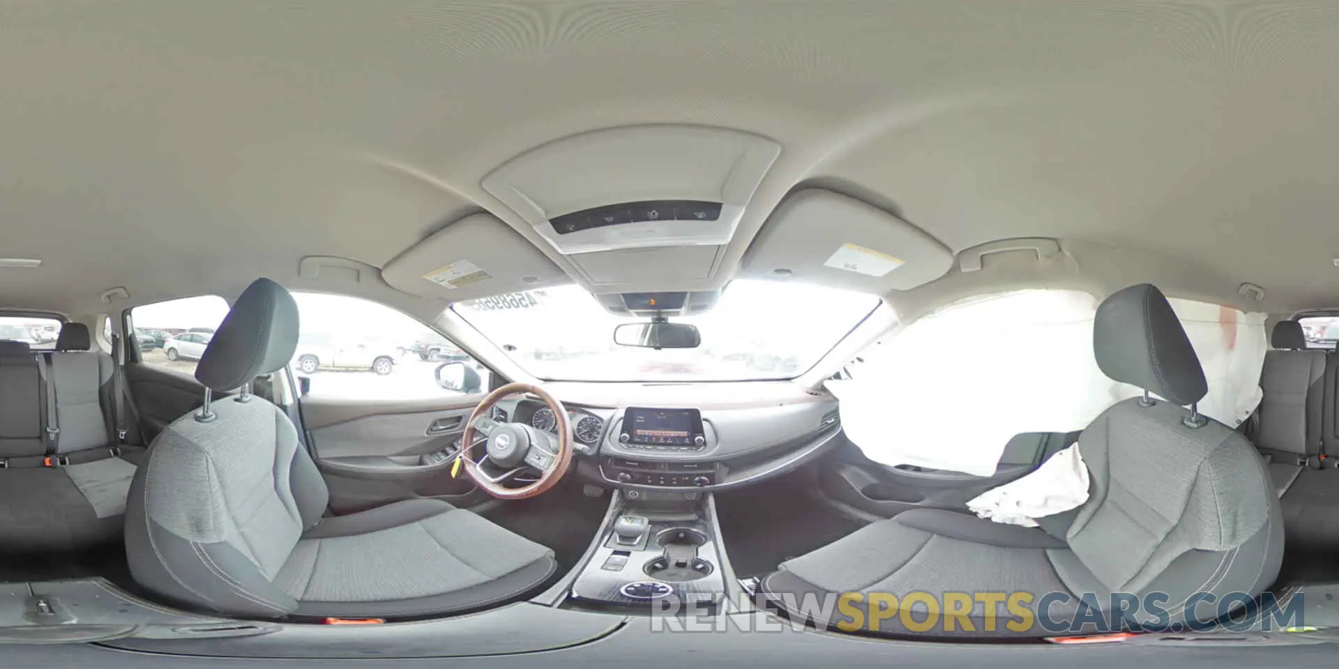 15 fotografías del automóvil dañado 5N1AT3AB7MC831430 NISSAN ROGUE 2021