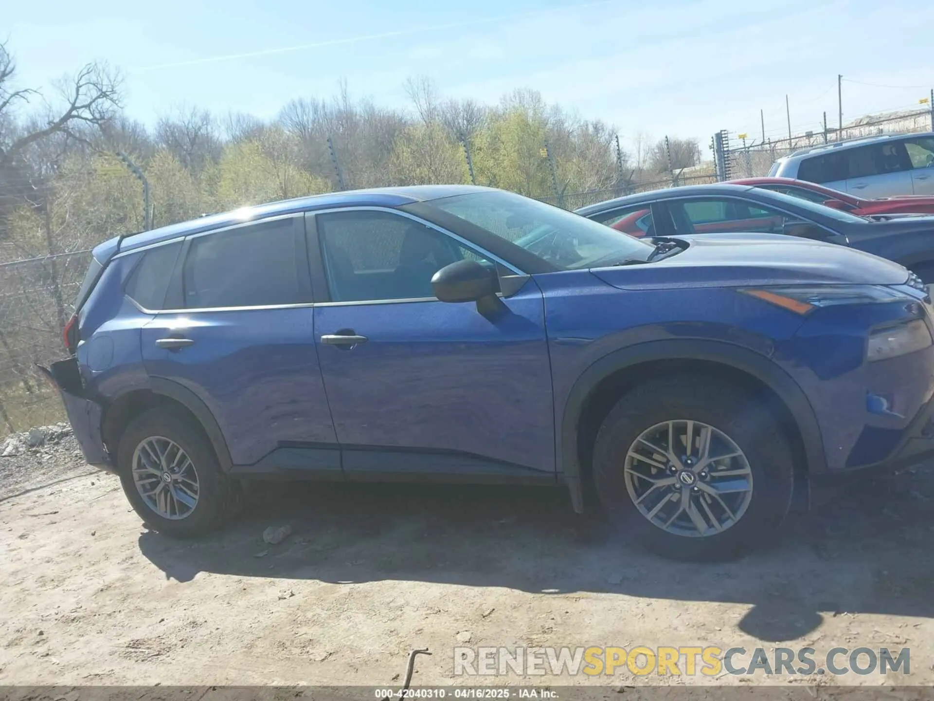 13 fotografías del automóvil dañado 5N1AT3AB7MC849121 NISSAN ROGUE 2021