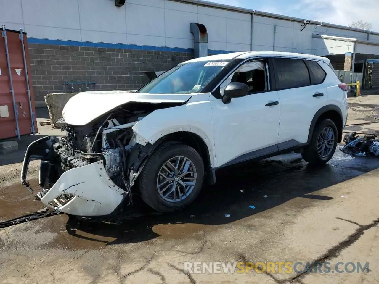 1 fotografías del automóvil dañado 5N1AT3AB8MC834546 NISSAN ROGUE 2021