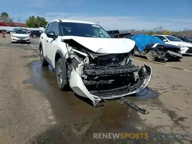14 fotografías del automóvil dañado 5N1AT3AB8MC834546 NISSAN ROGUE 2021