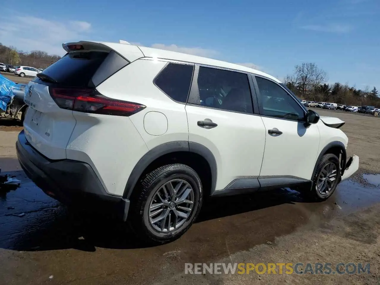 3 fotografías del automóvil dañado 5N1AT3AB8MC834546 NISSAN ROGUE 2021