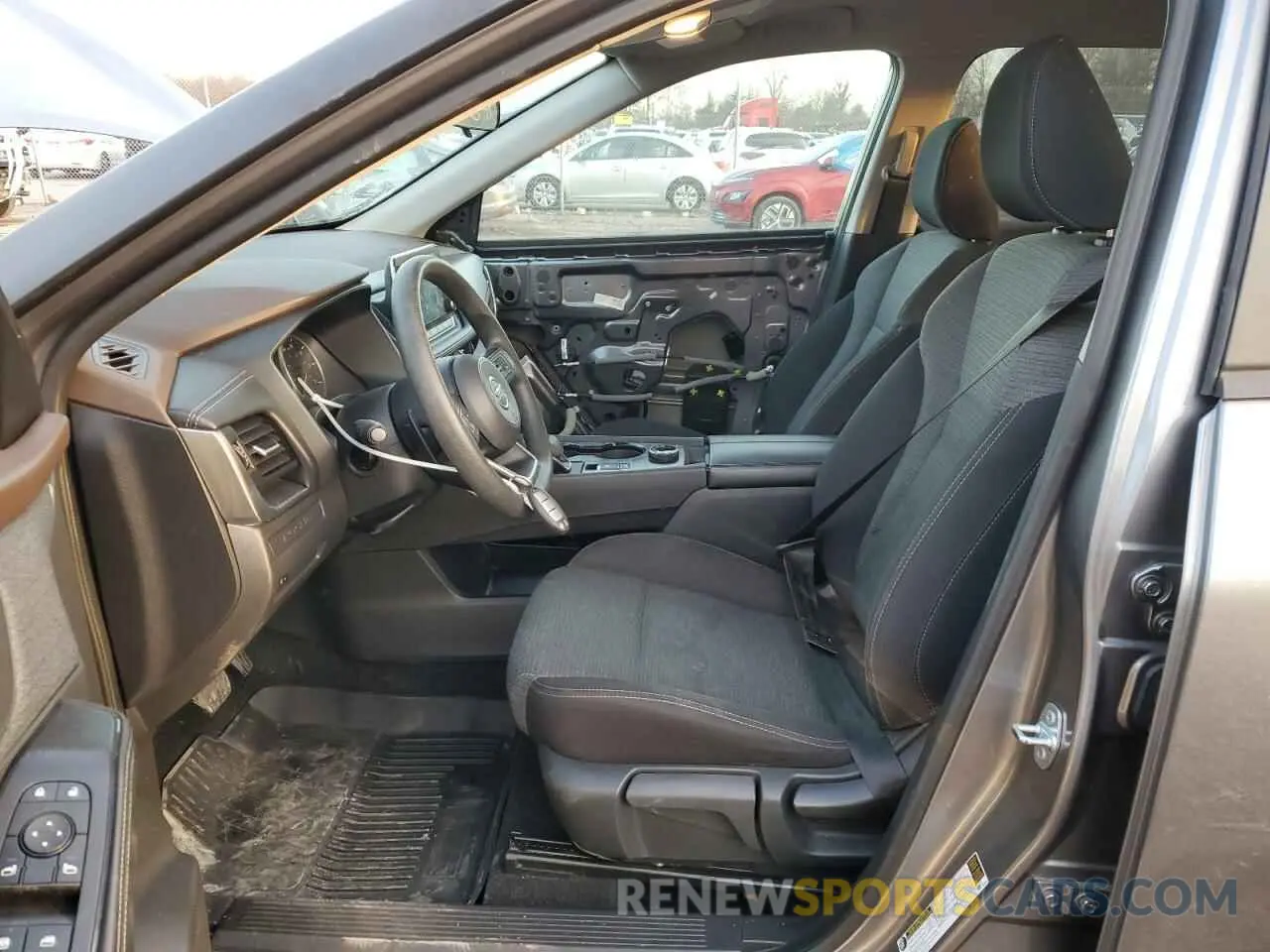 7 fotografías del automóvil dañado 5N1AT3AB8MC835566 NISSAN ROGUE 2021