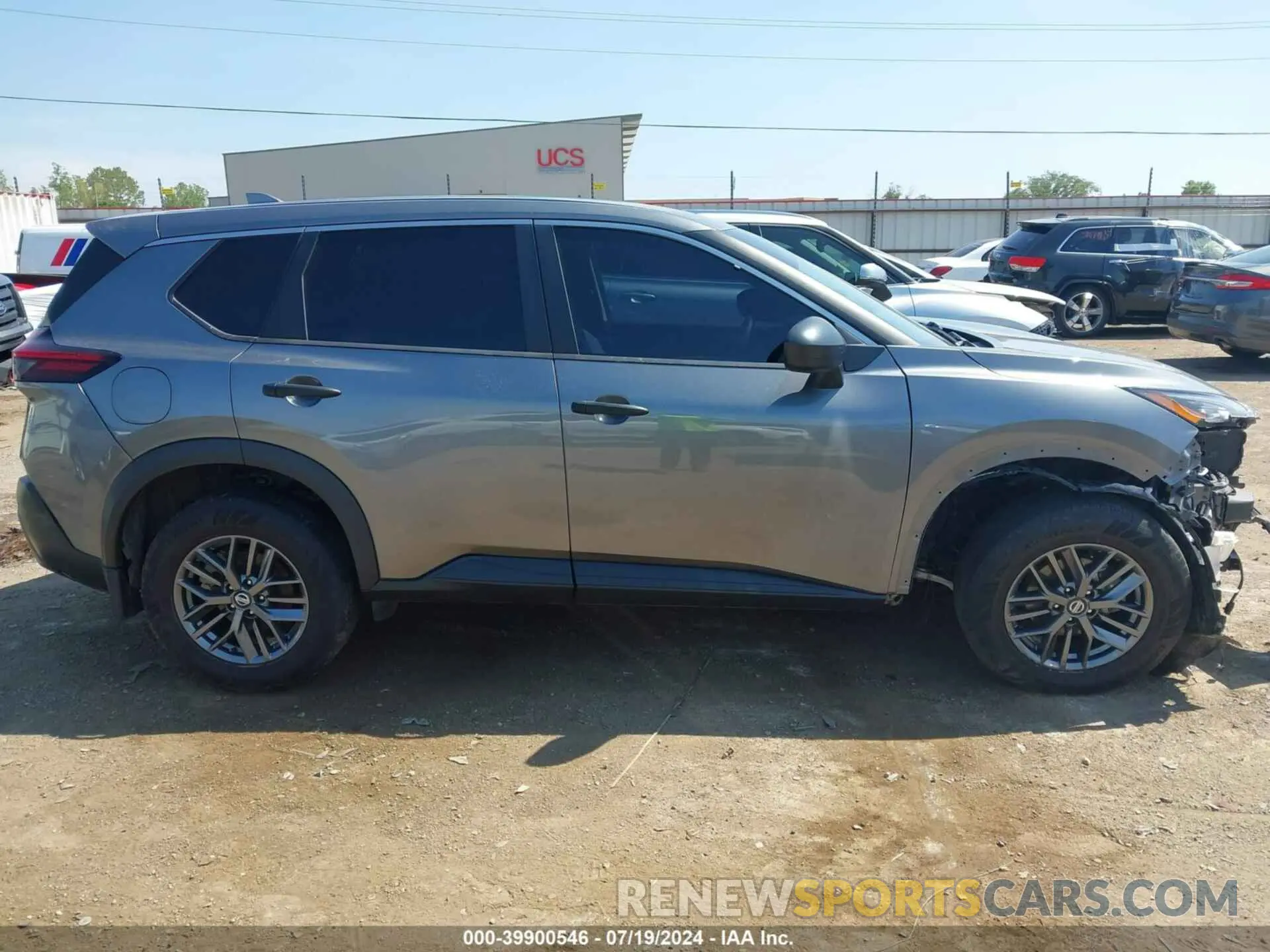 14 fotografías del automóvil dañado 5N1AT3AB9MC829646 NISSAN ROGUE 2021