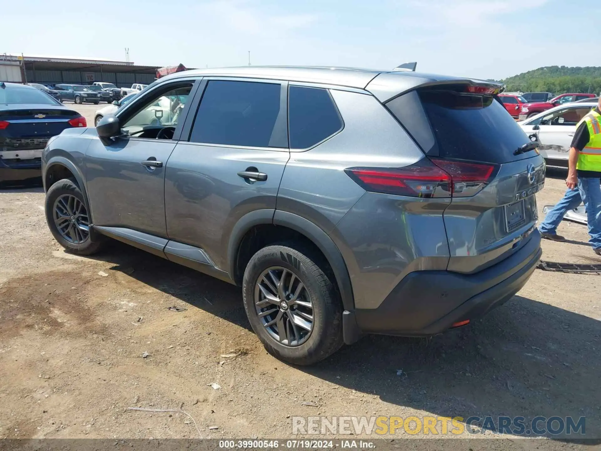 3 fotografías del automóvil dañado 5N1AT3AB9MC829646 NISSAN ROGUE 2021