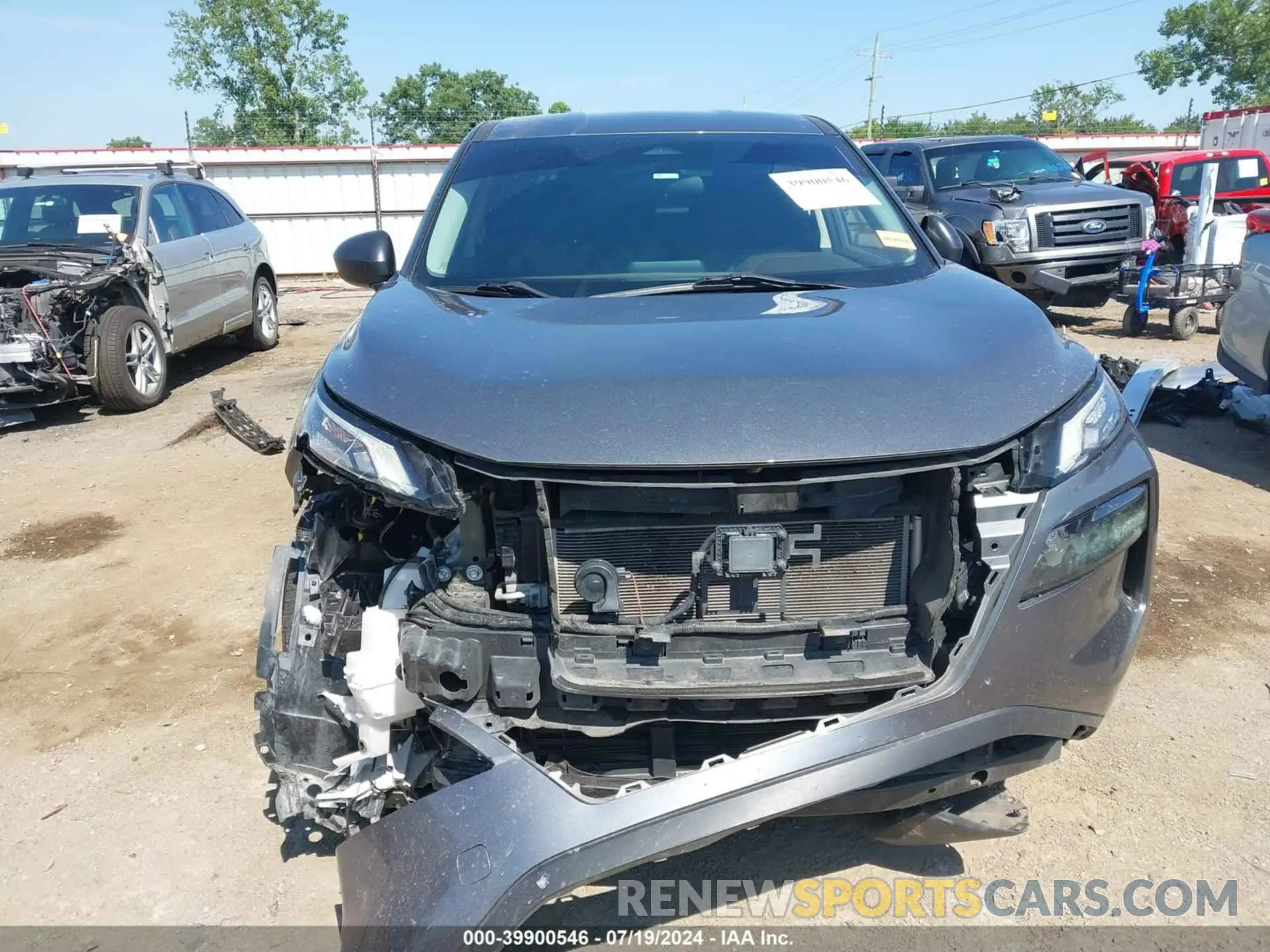 6 fotografías del automóvil dañado 5N1AT3AB9MC829646 NISSAN ROGUE 2021