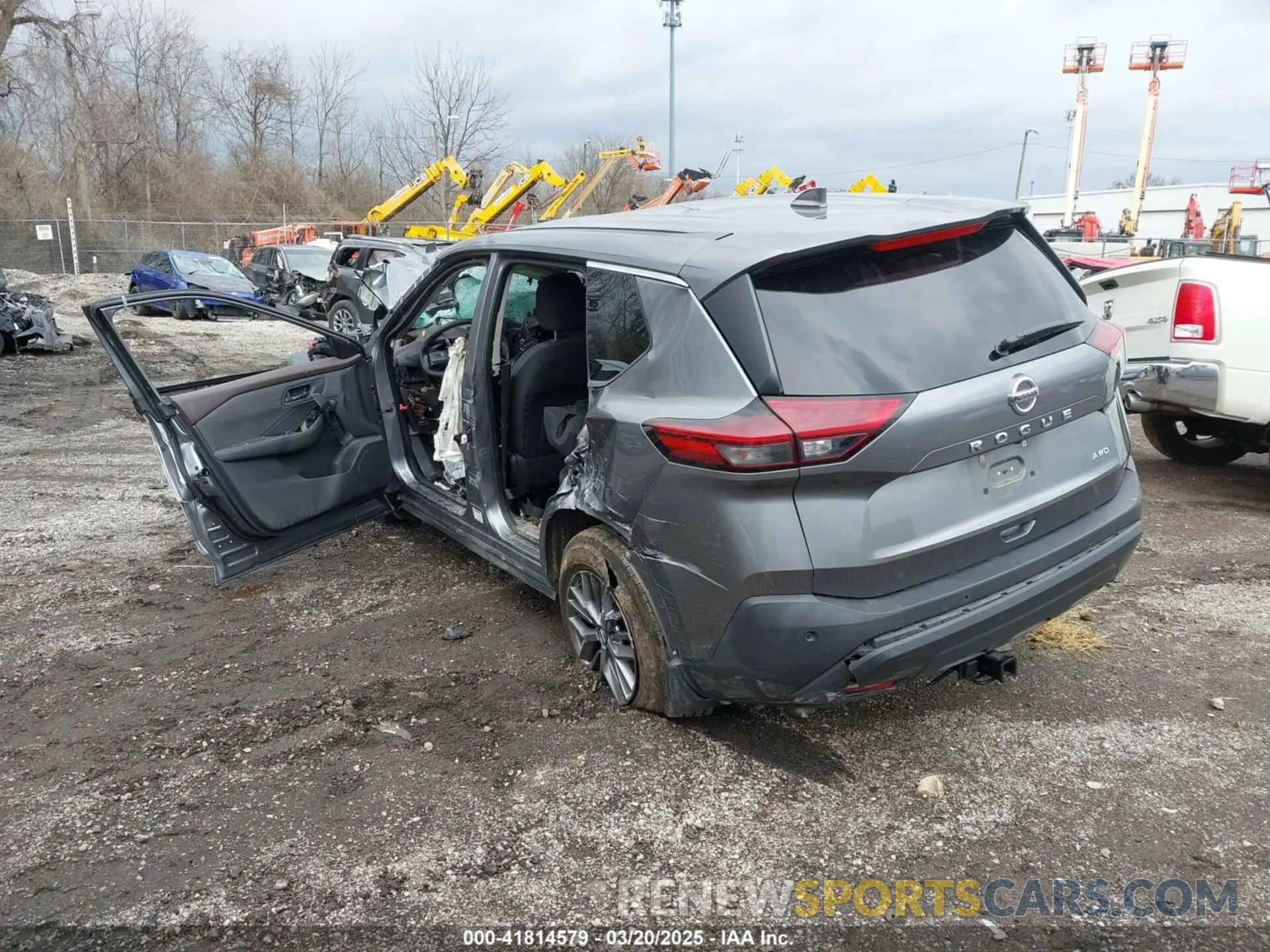 3 fotografías del automóvil dañado 5N1AT3ABXMC708267 NISSAN ROGUE 2021