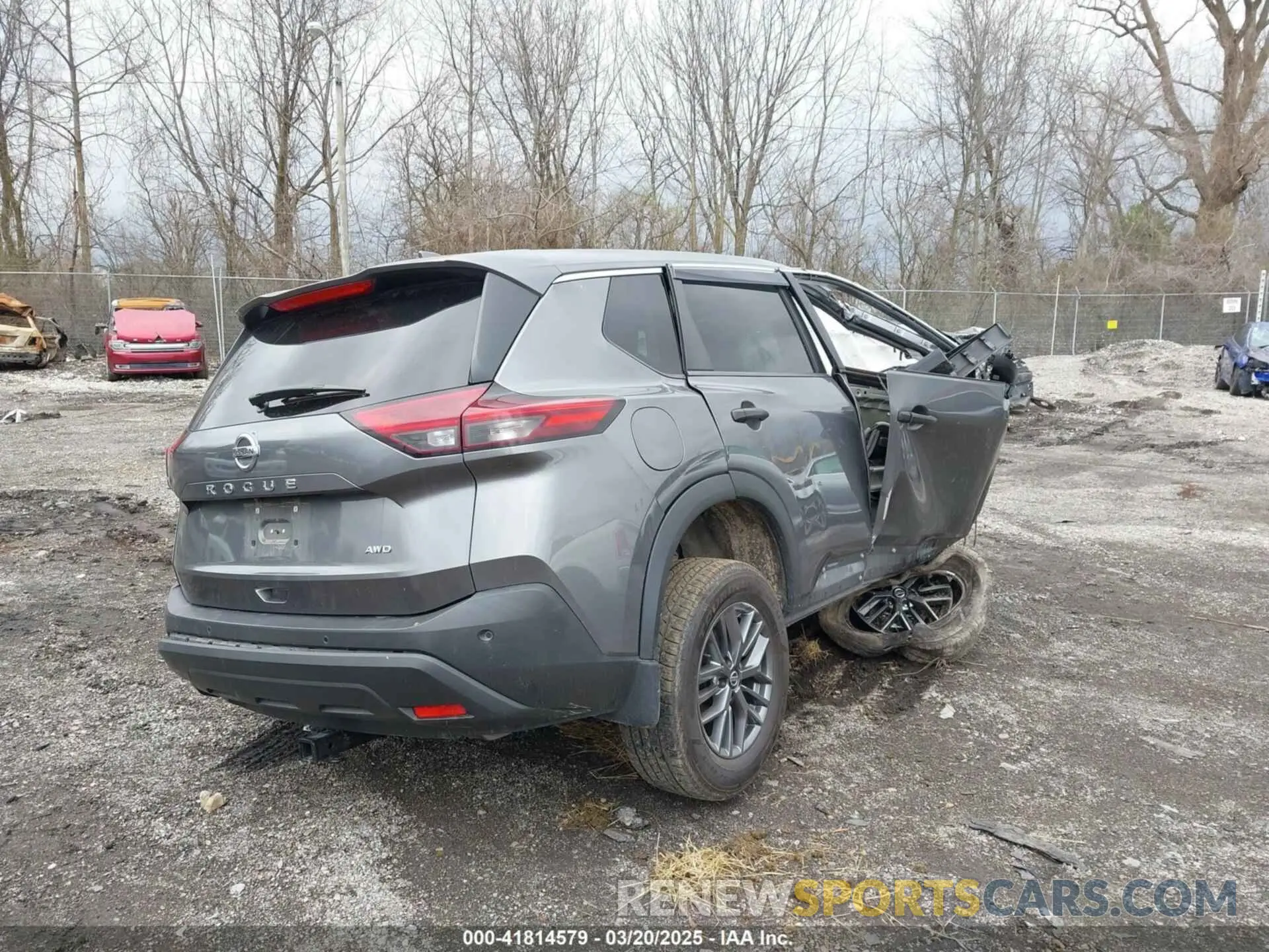 4 fotografías del automóvil dañado 5N1AT3ABXMC708267 NISSAN ROGUE 2021