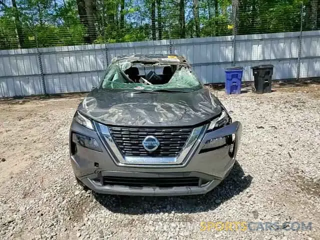 14 fotografías del automóvil dañado 5N1AT3ABXMC803640 NISSAN ROGUE 2021