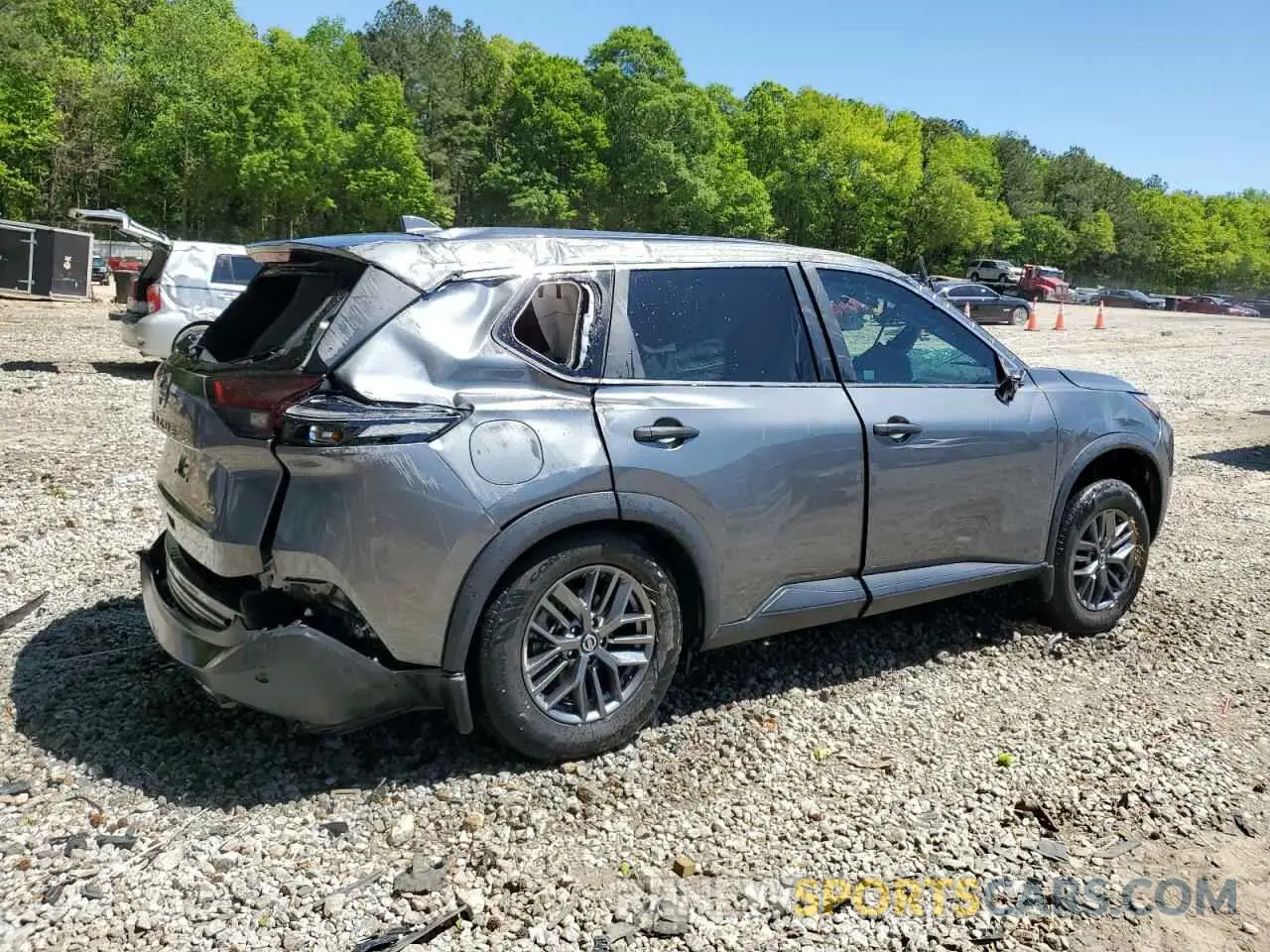 3 fotografías del automóvil dañado 5N1AT3ABXMC803640 NISSAN ROGUE 2021