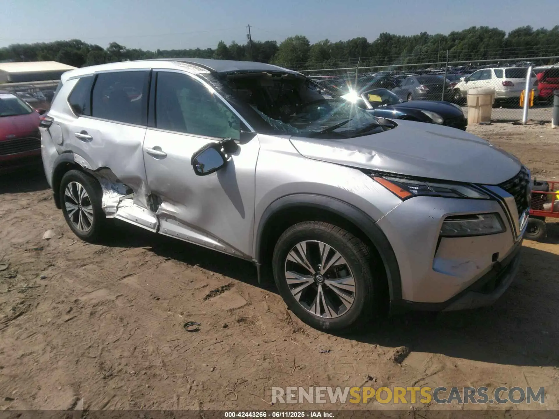 1 fotografías del automóvil dañado 5N1AT3BA0MC709062 NISSAN ROGUE 2021
