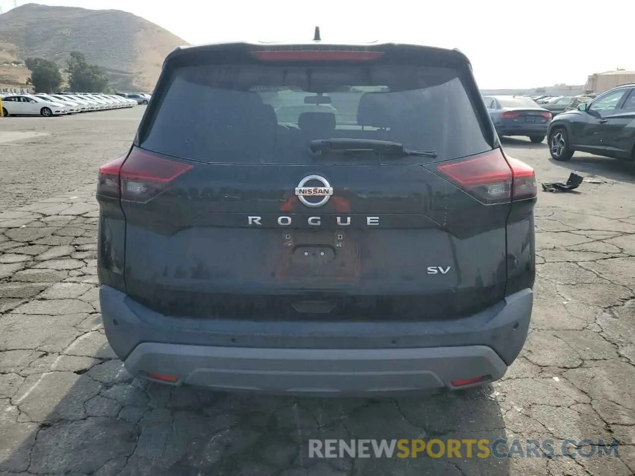 6 fotografías del automóvil dañado 5N1AT3BA0MC719042 NISSAN ROGUE 2021