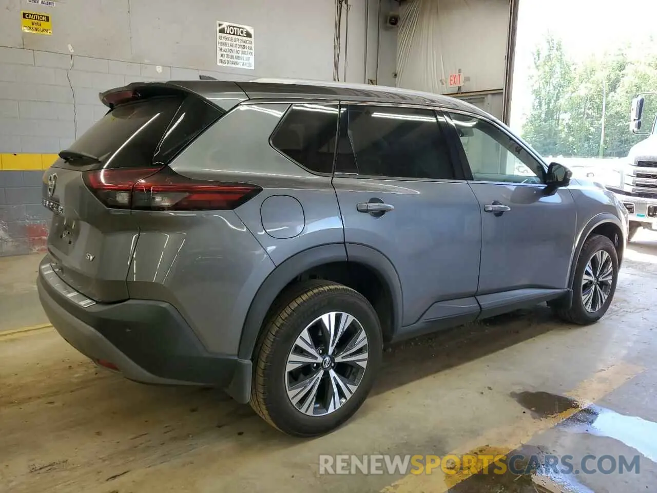3 fotografías del automóvil dañado 5N1AT3BA0MC778088 NISSAN ROGUE 2021