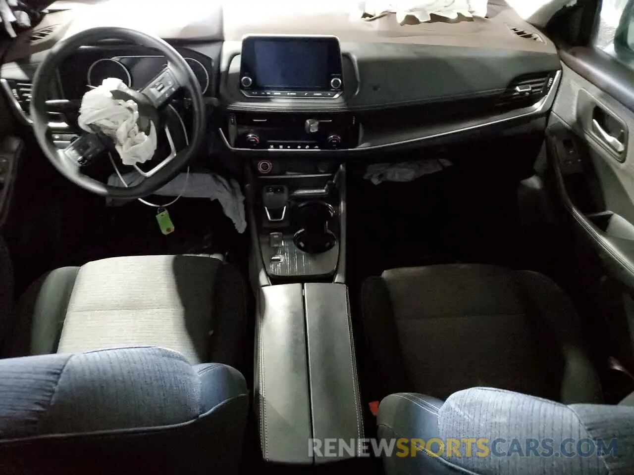 8 fotografías del automóvil dañado 5N1AT3BA0MC807279 NISSAN ROGUE 2021