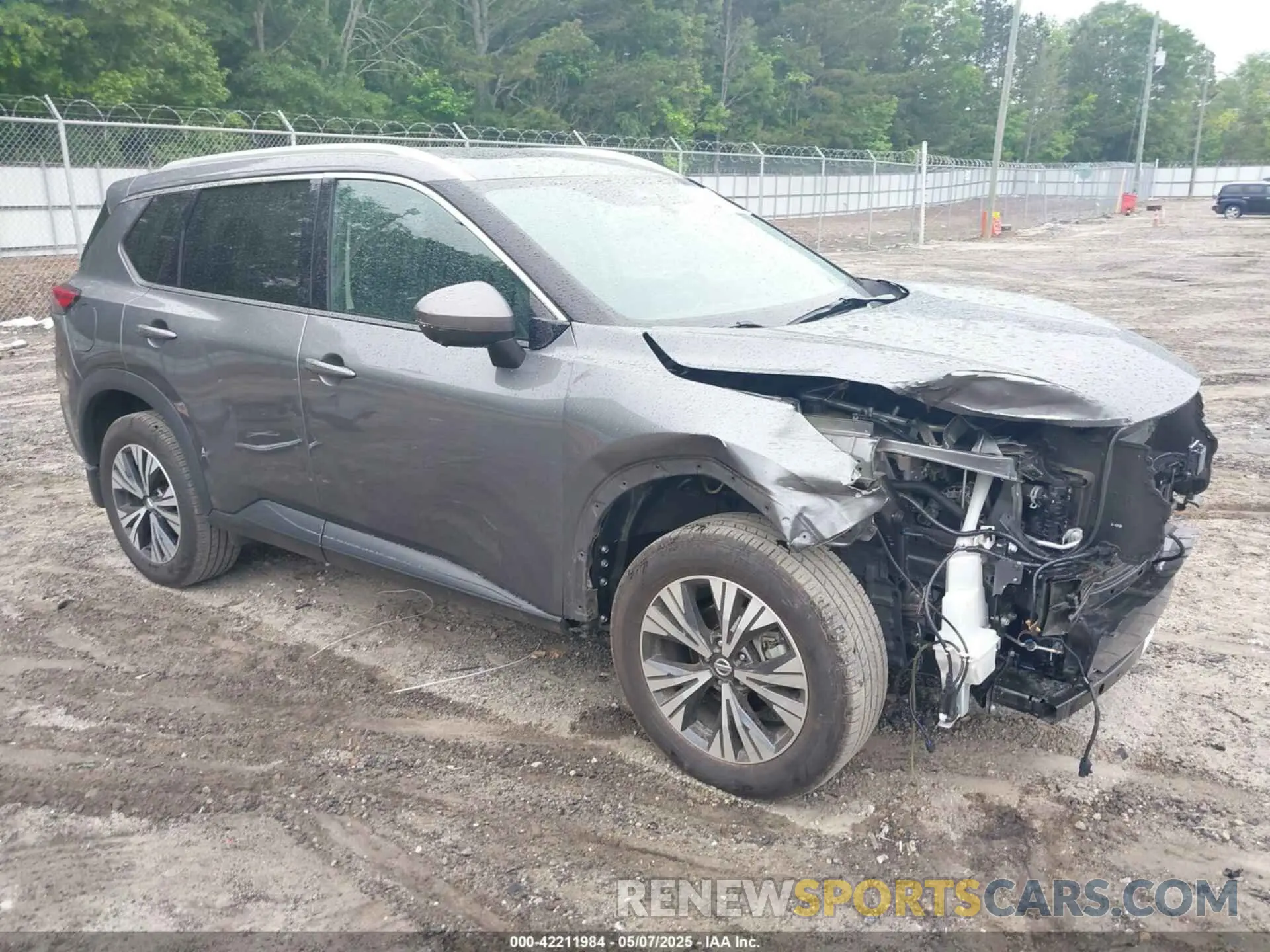 1 fotografías del automóvil dañado 5N1AT3BA0MC813406 NISSAN ROGUE 2021