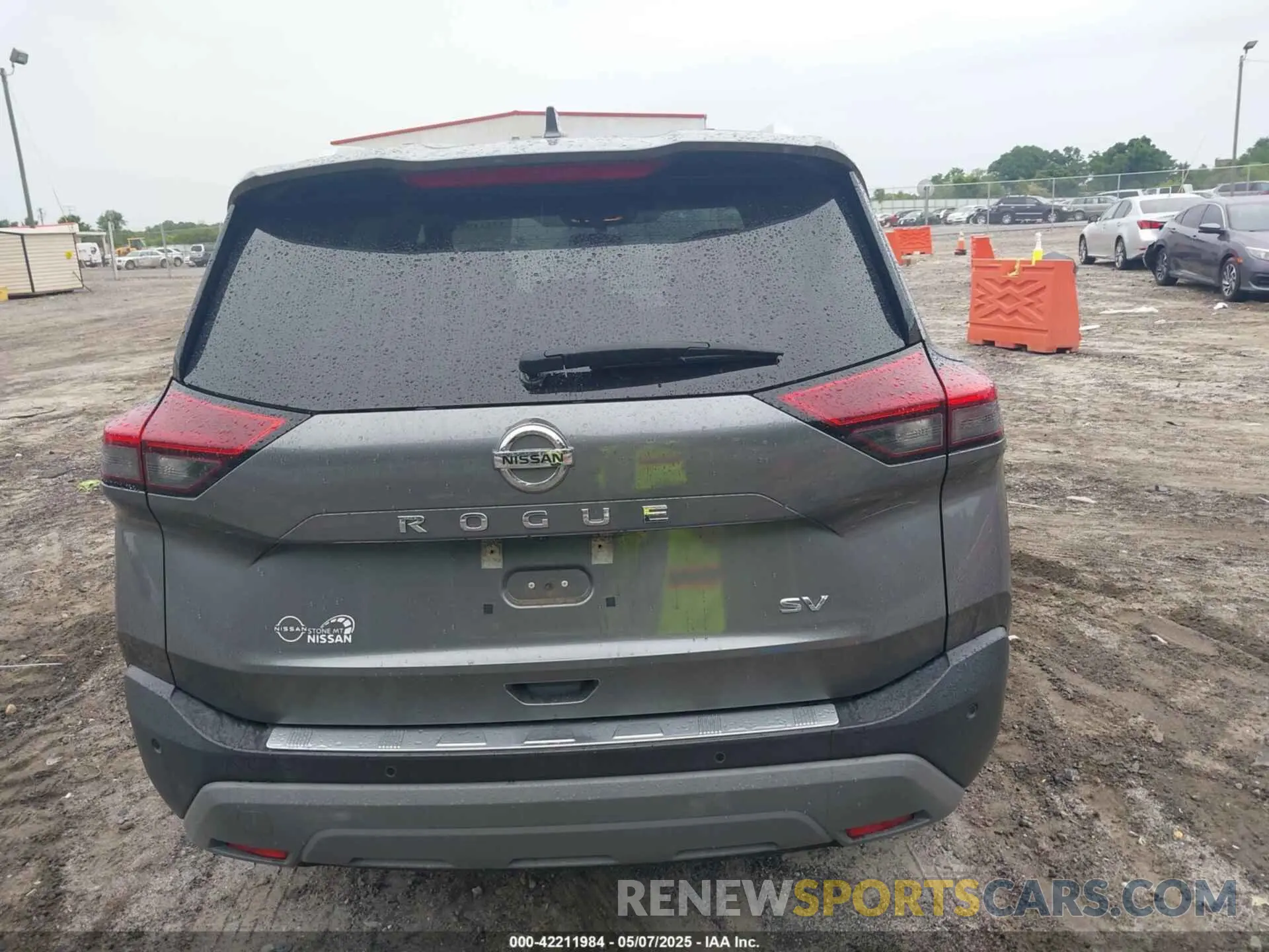 17 fotografías del automóvil dañado 5N1AT3BA0MC813406 NISSAN ROGUE 2021